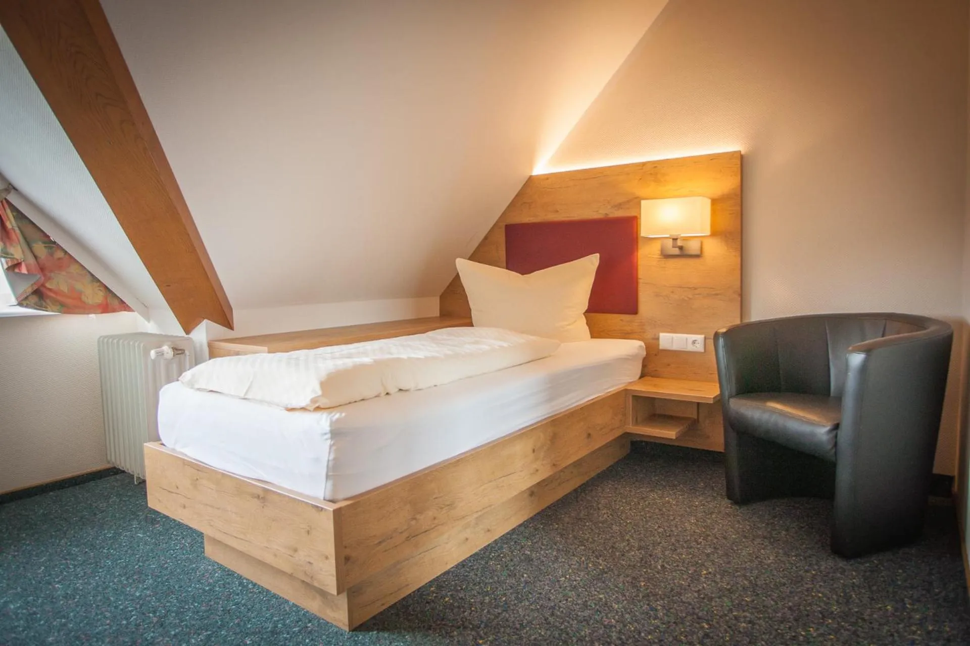 Bed in Ruser's Hotel