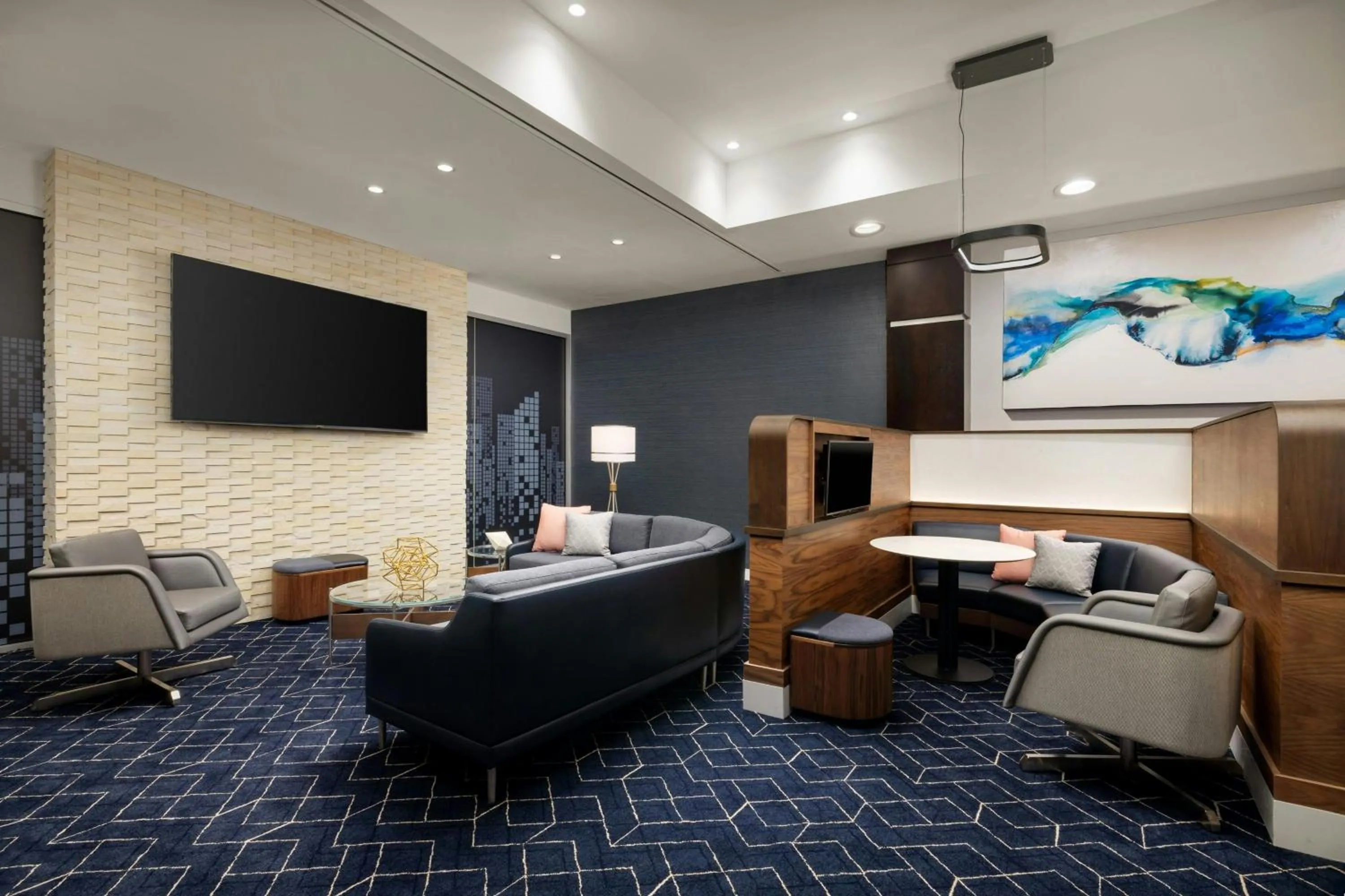 Lobby or reception in Courtyard by Marriott New York Manhattan Upper East Side