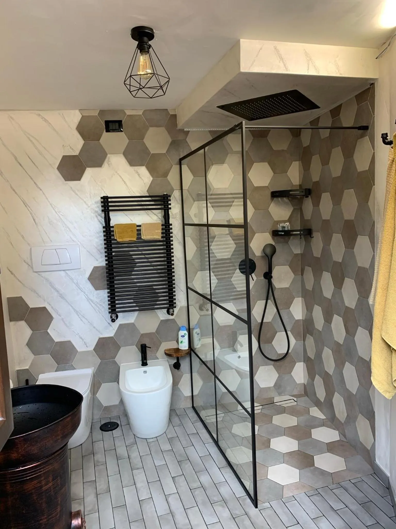 Bathroom in Eco Home con terrazza