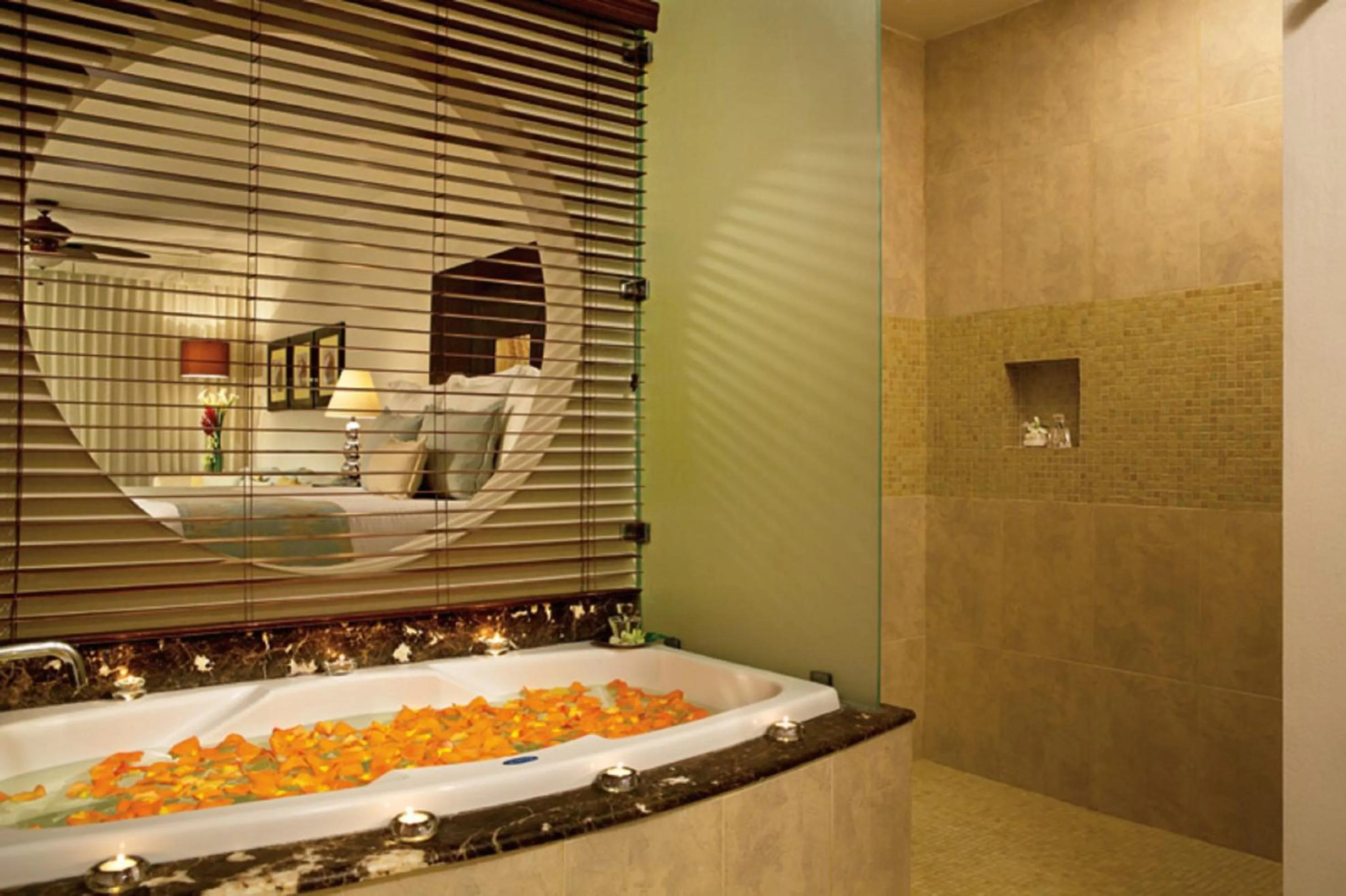 Bathroom in Secrets Aura Cozumel - Adults Only