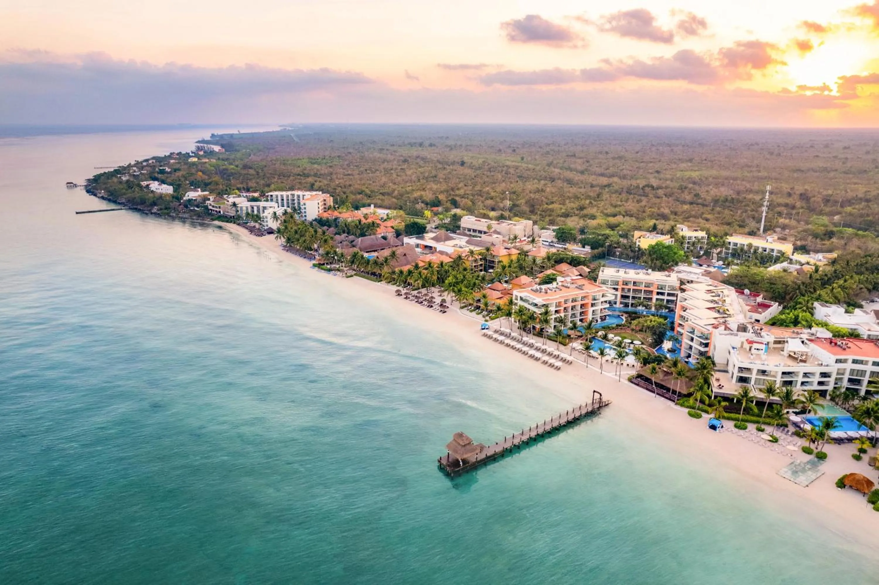 Beach in Secrets Aura Cozumel - Adults Only