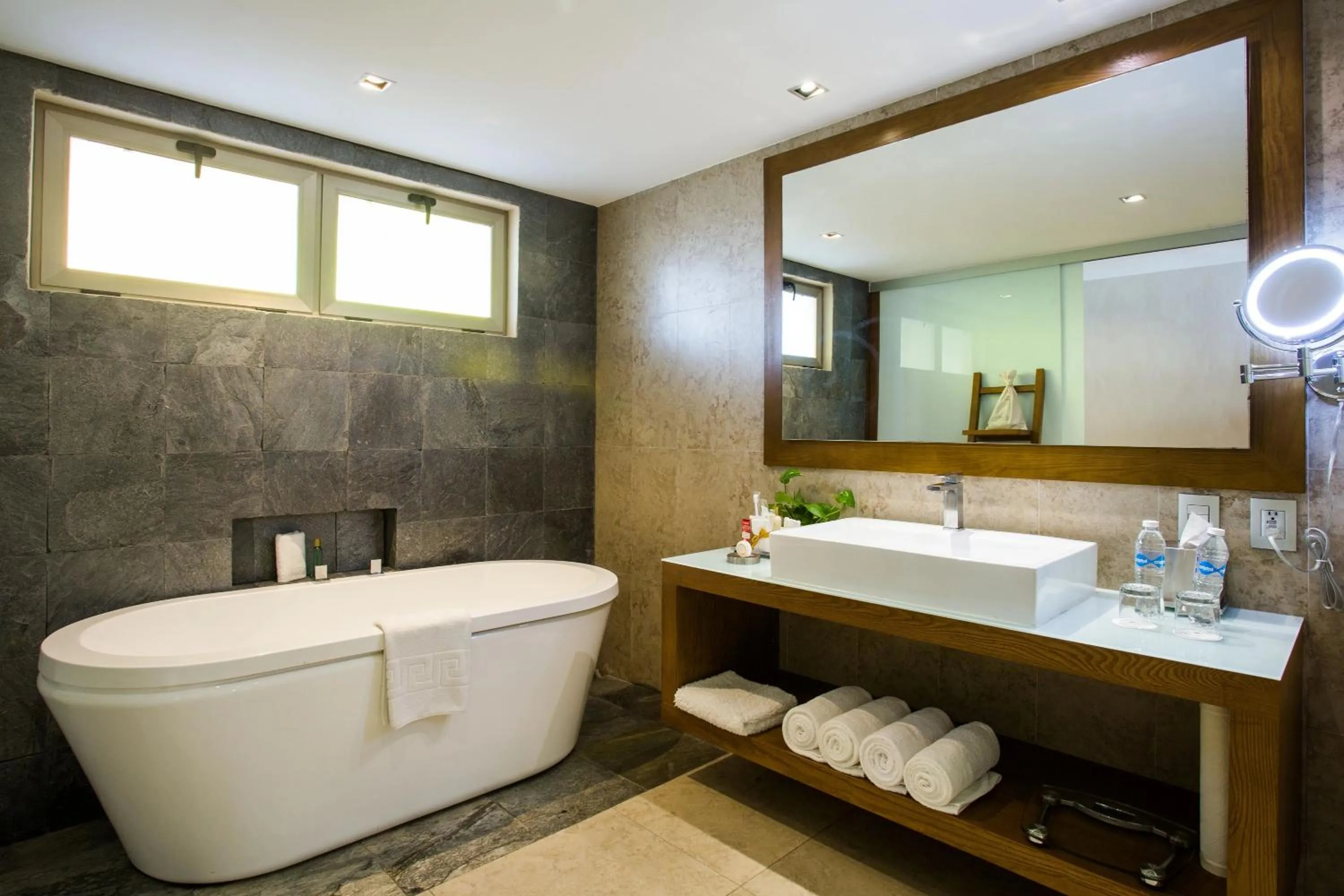 Bathroom in Secrets Aura Cozumel - Adults Only