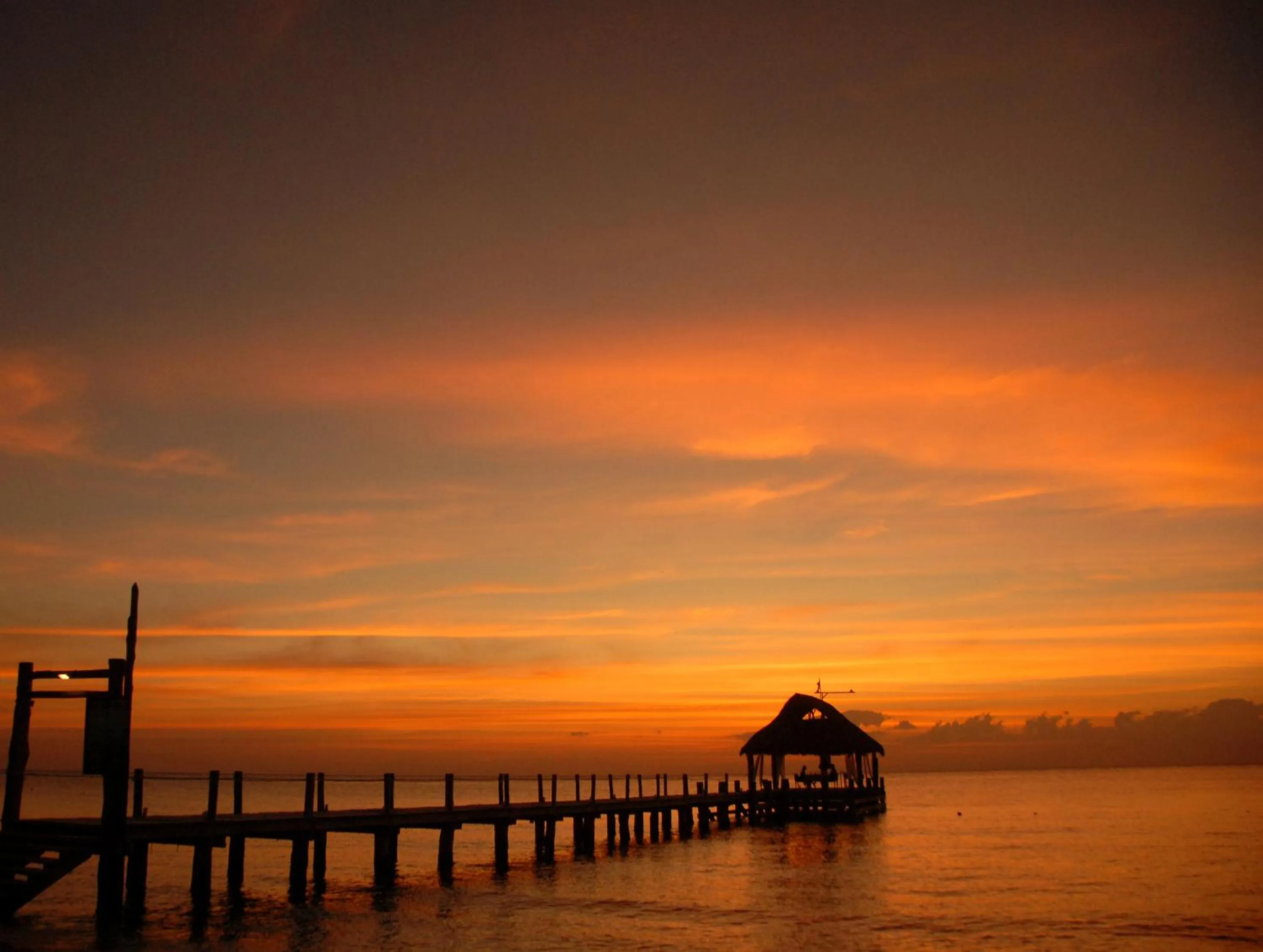 Sunset in Secrets Aura Cozumel - Adults Only