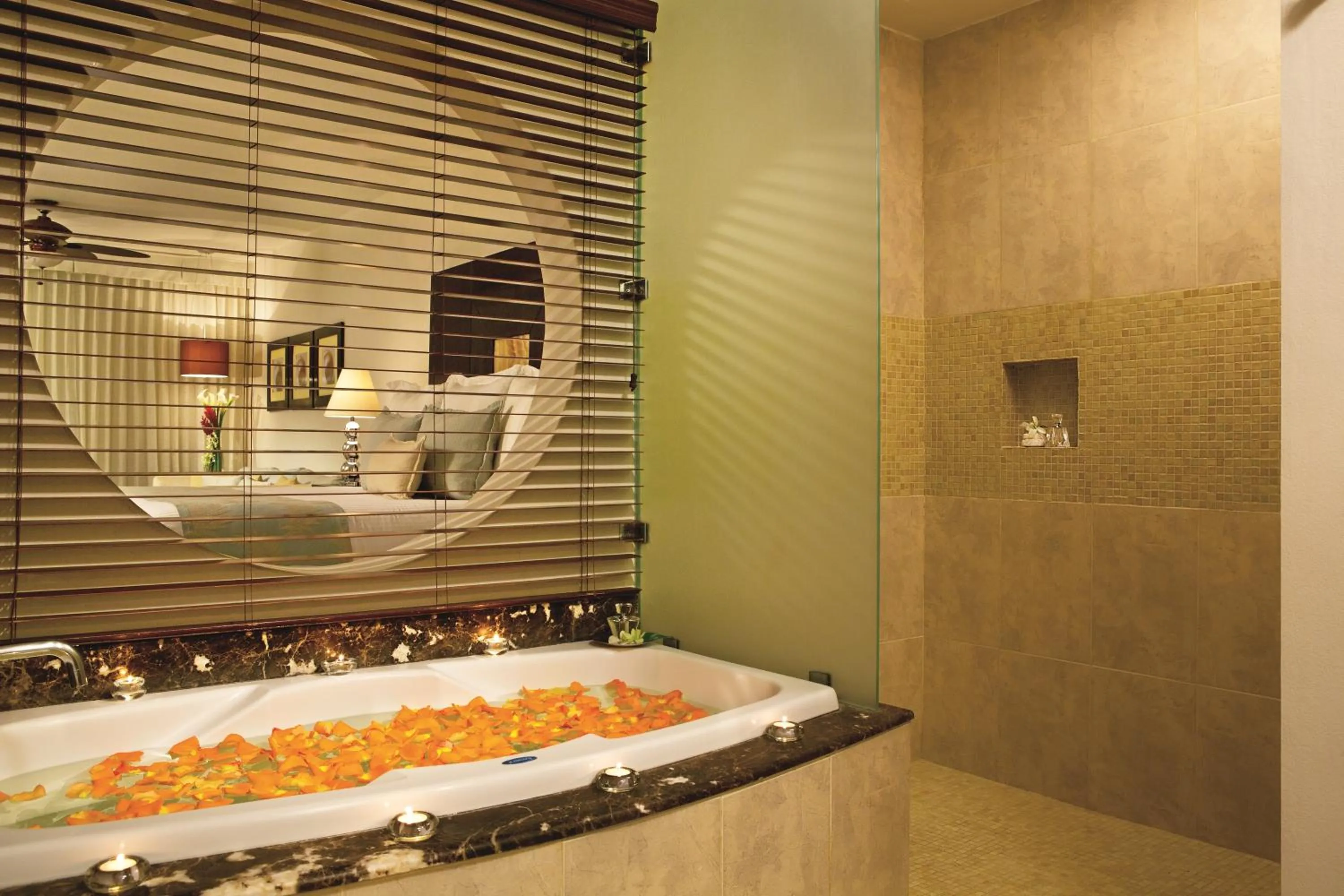 Bathroom in Secrets Aura Cozumel - Adults Only