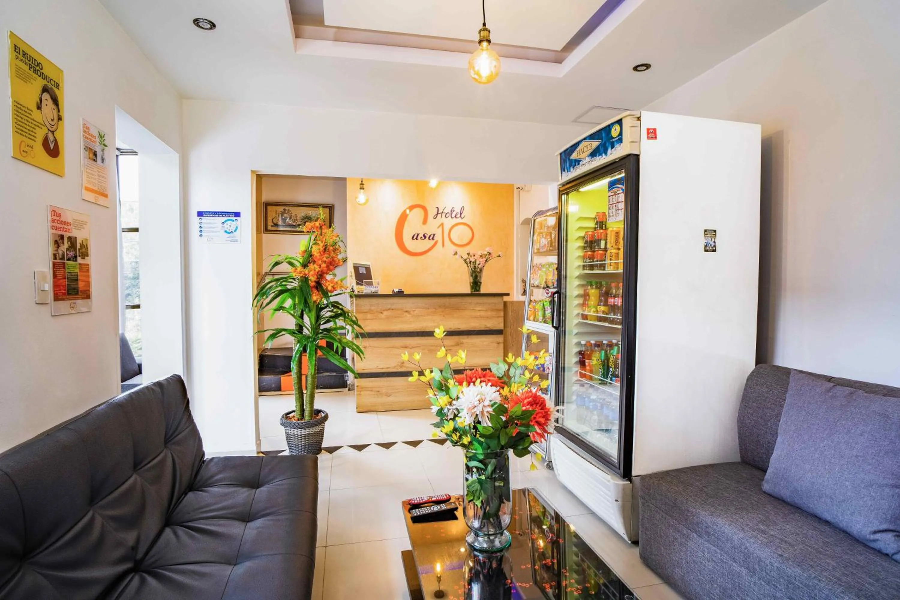 Living room in Hotel Casa 10