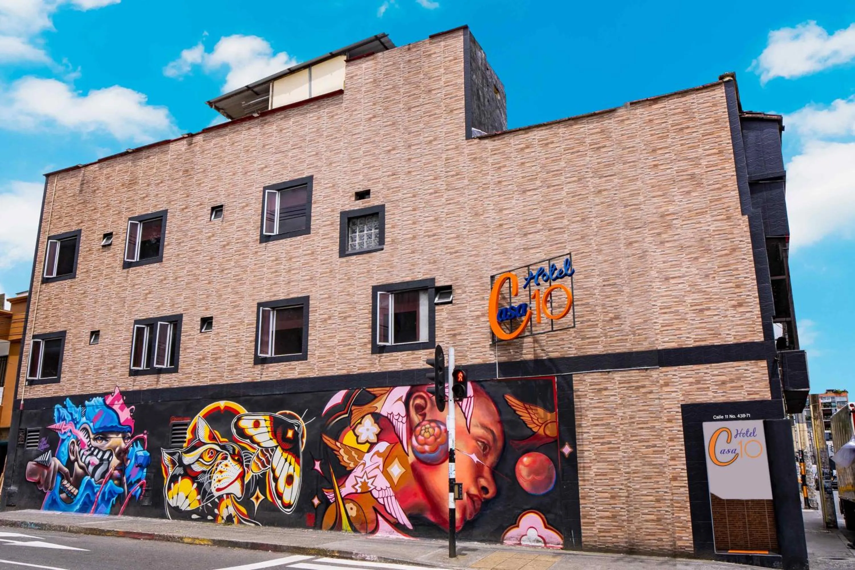 Property building in Hotel Casa 10