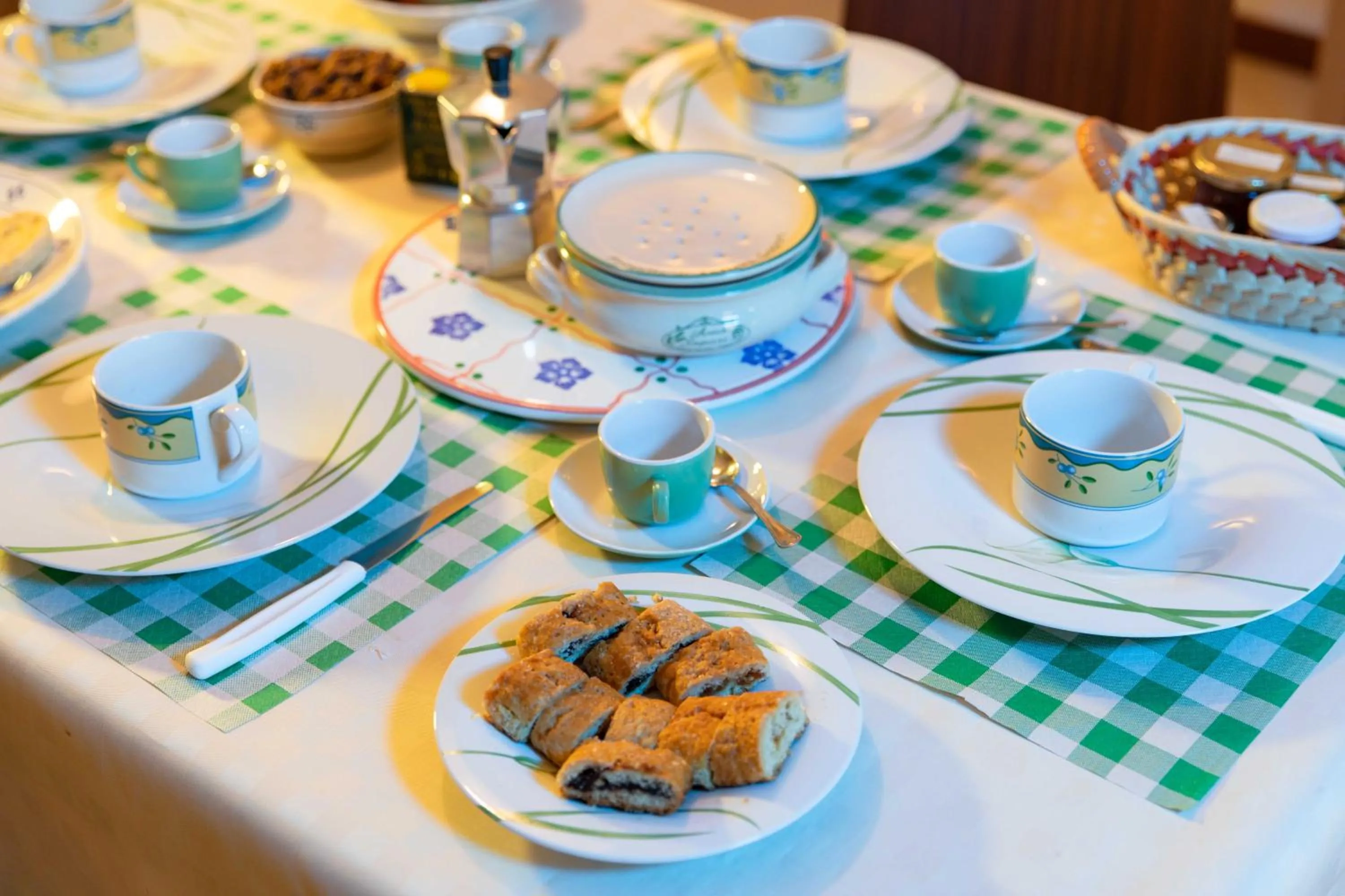 Italian breakfast in B&B La Stradella