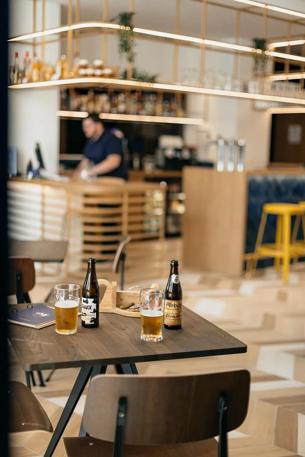 Lounge or bar in Kyriad Metz Centre - Restaurant Moze