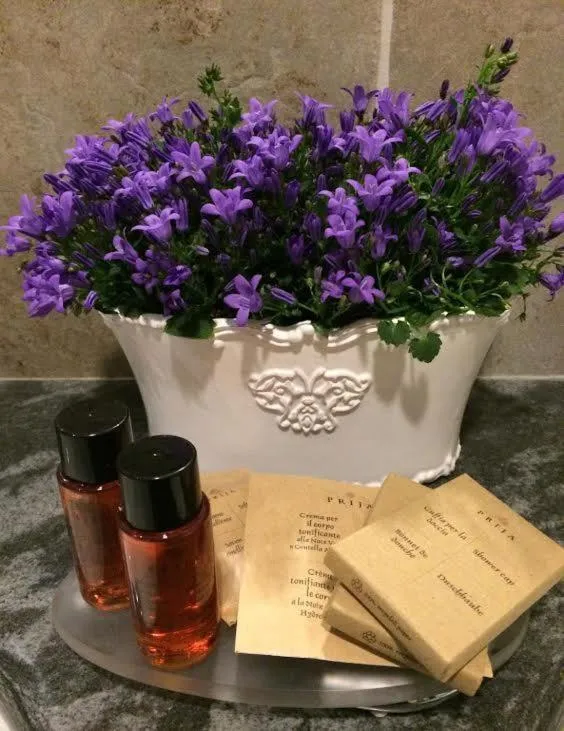 Decorative detail in Capri Moon Guest House