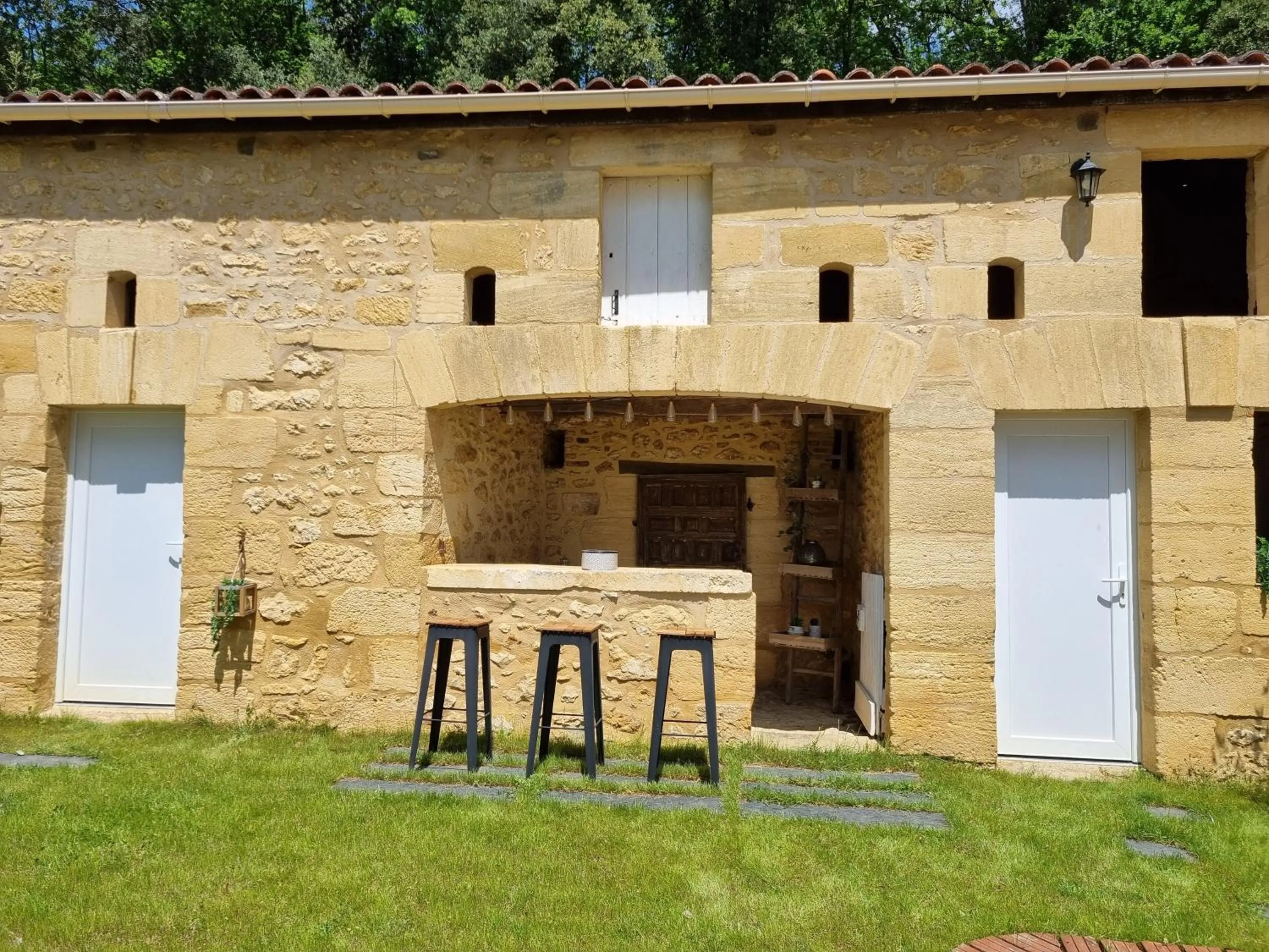 Patio in Le Clos de la Canéda