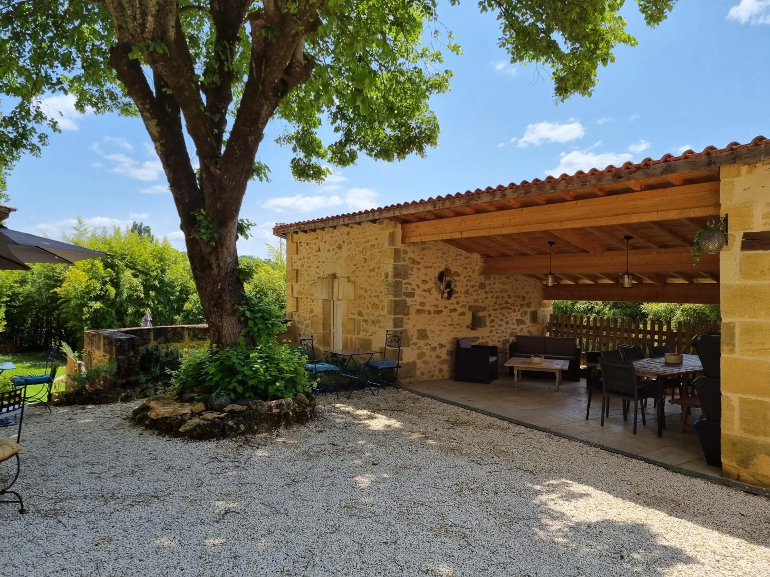 Patio in Le Clos de la Canéda