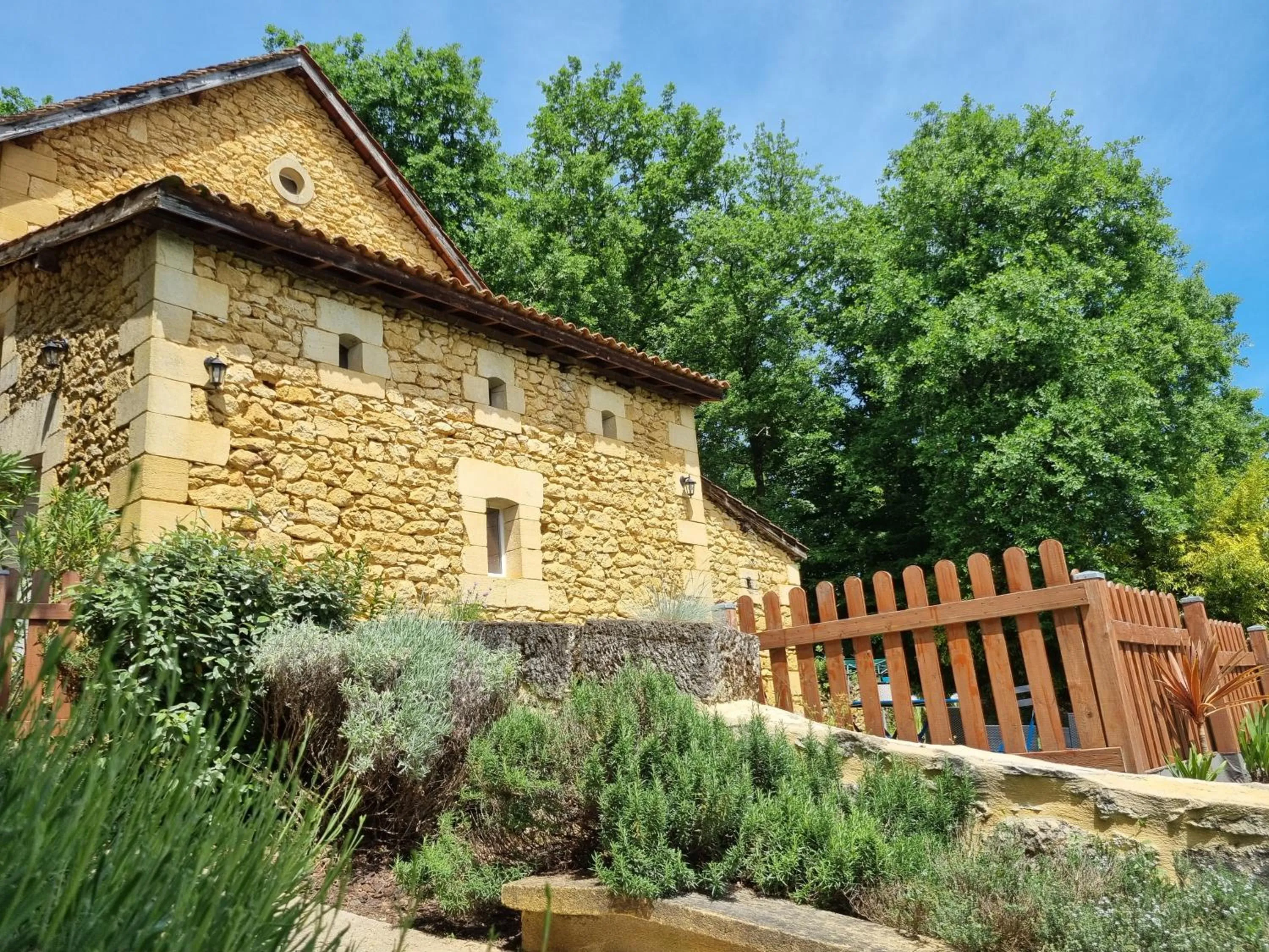 Garden in Le Clos de la Canéda