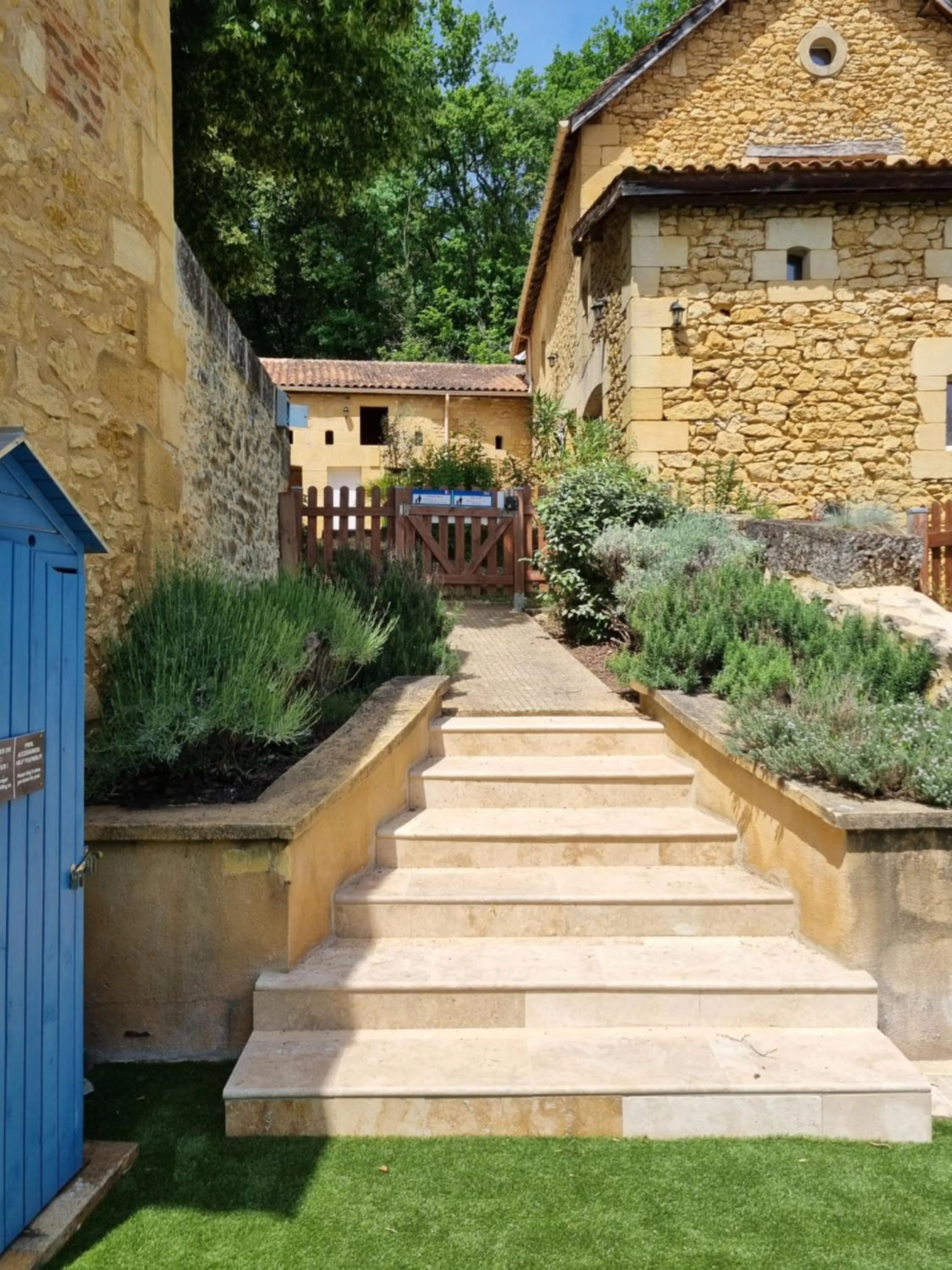 Garden in Le Clos de la Canéda