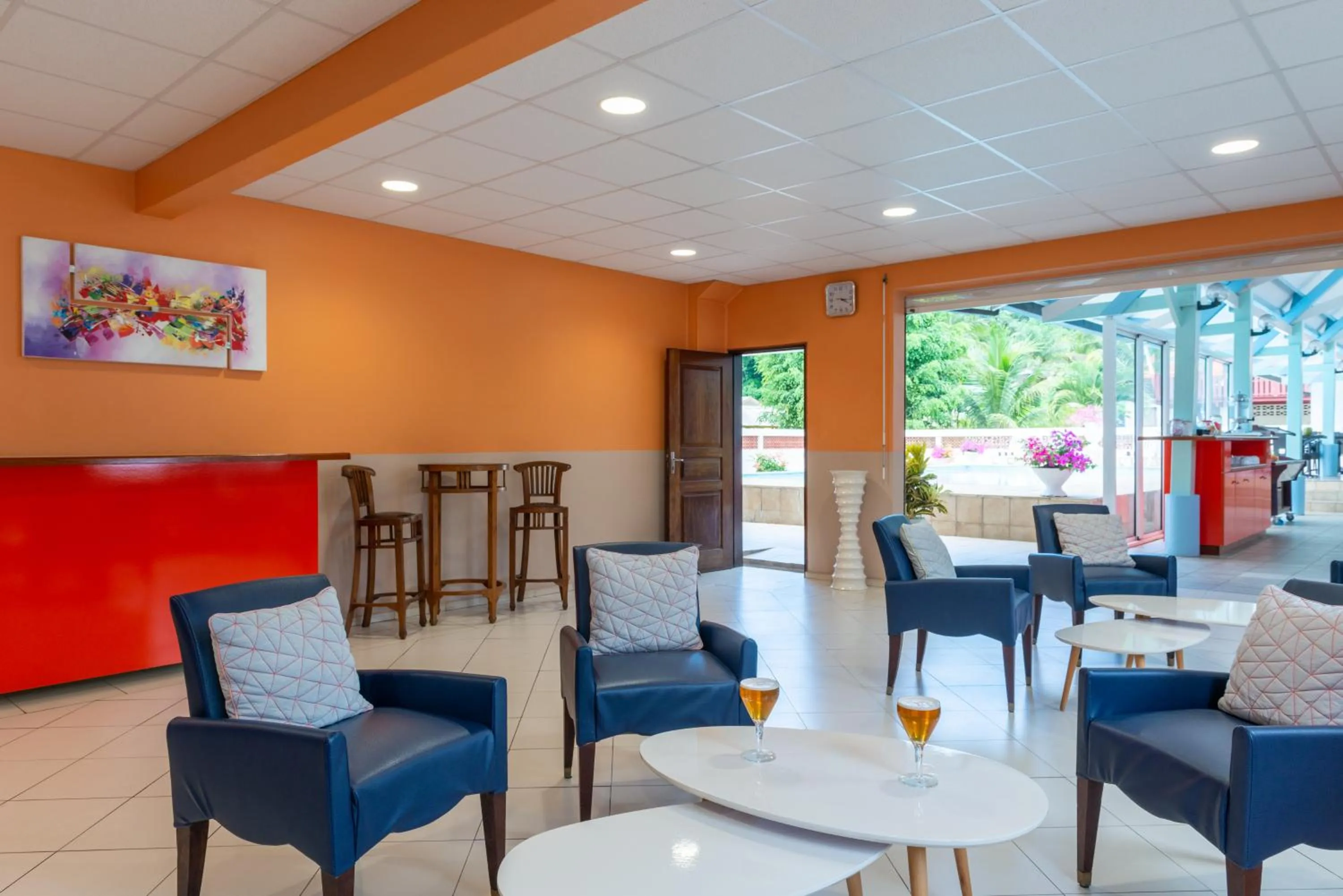 Lobby or reception in The Originals City, Hôtel Belova, Cayenne Sud