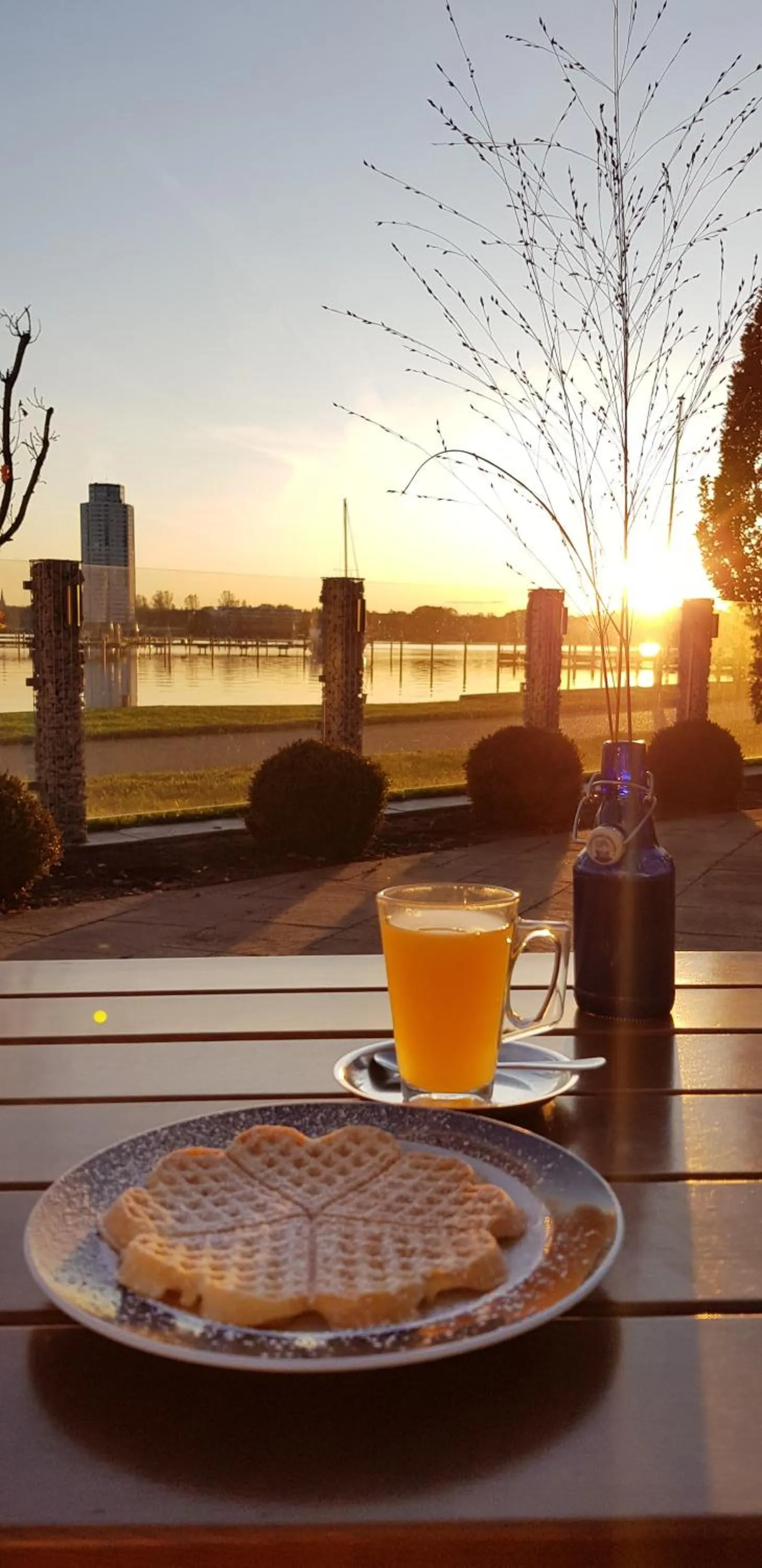 Garden in Akzent Hotel Strandhalle