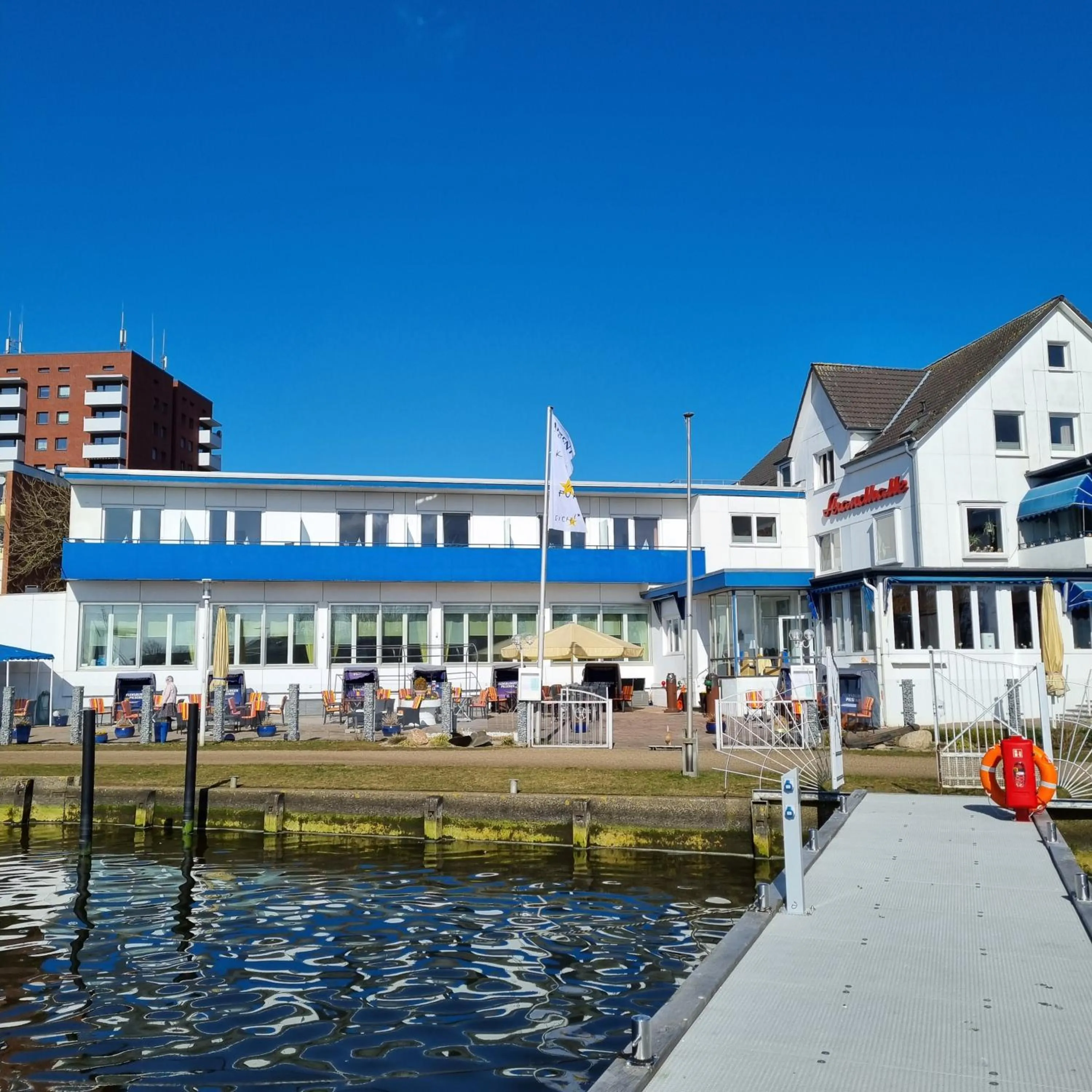 Property building in Akzent Hotel Strandhalle