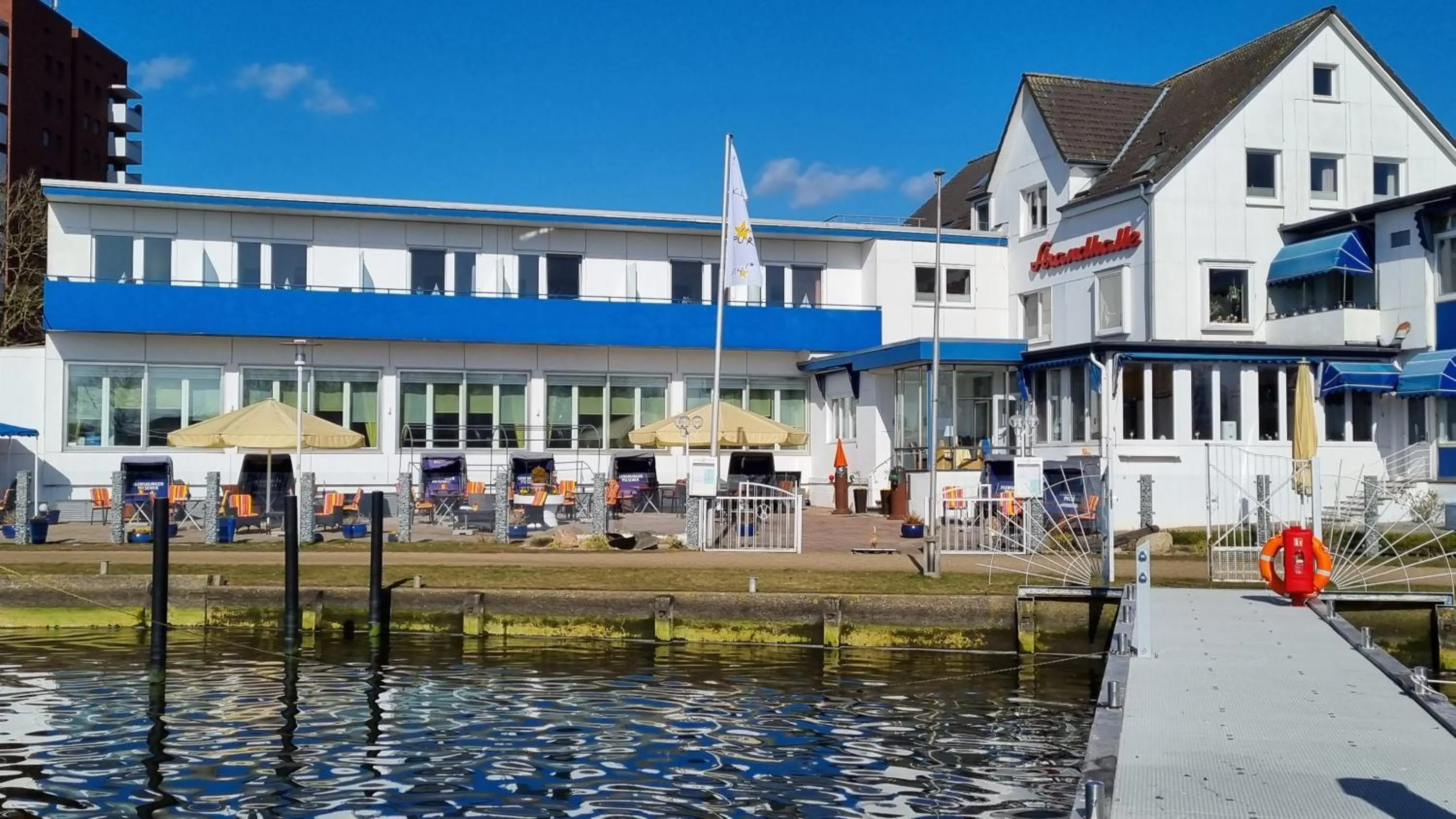 Property building in Akzent Hotel Strandhalle