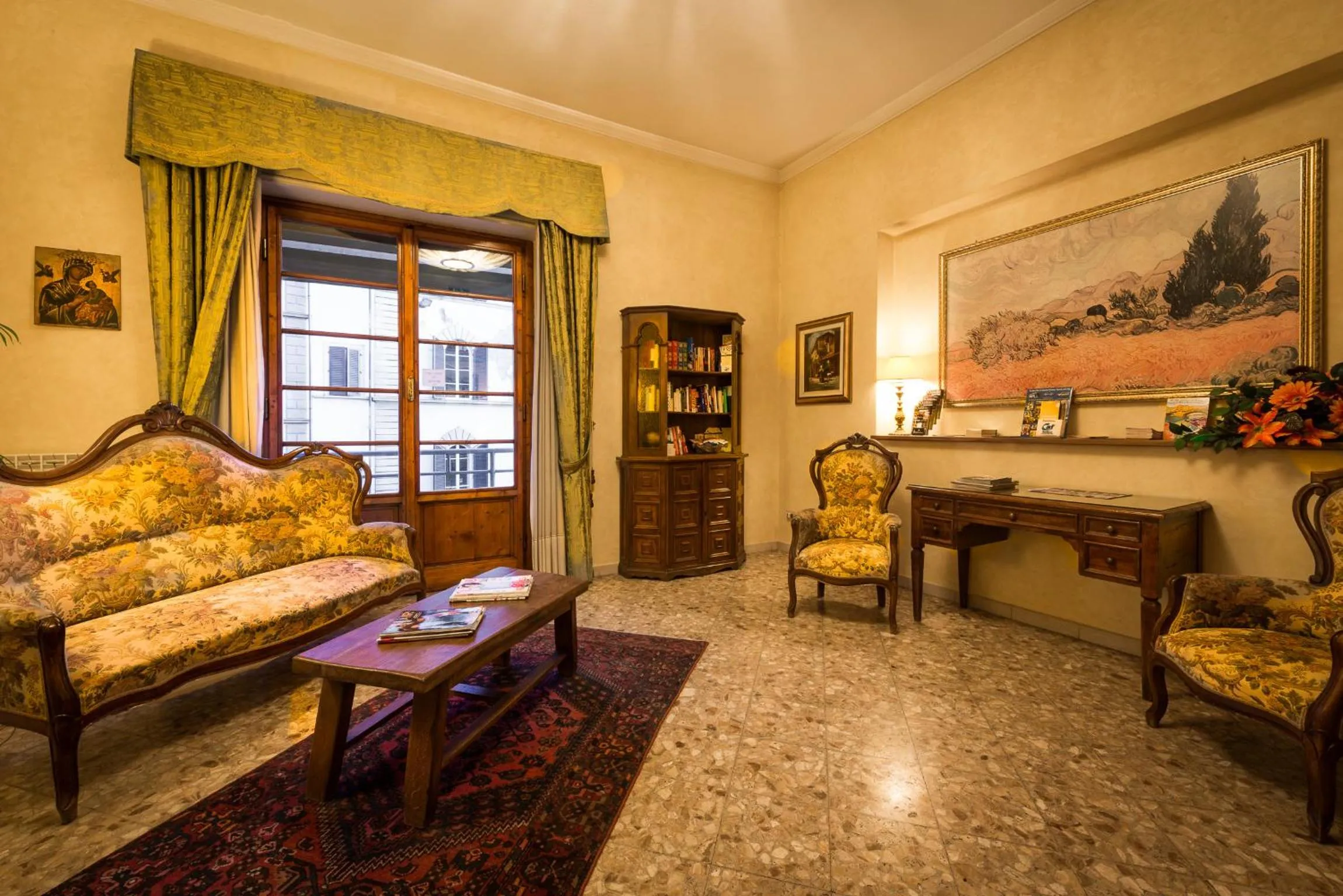 Living room in B&B Old Florence Inn