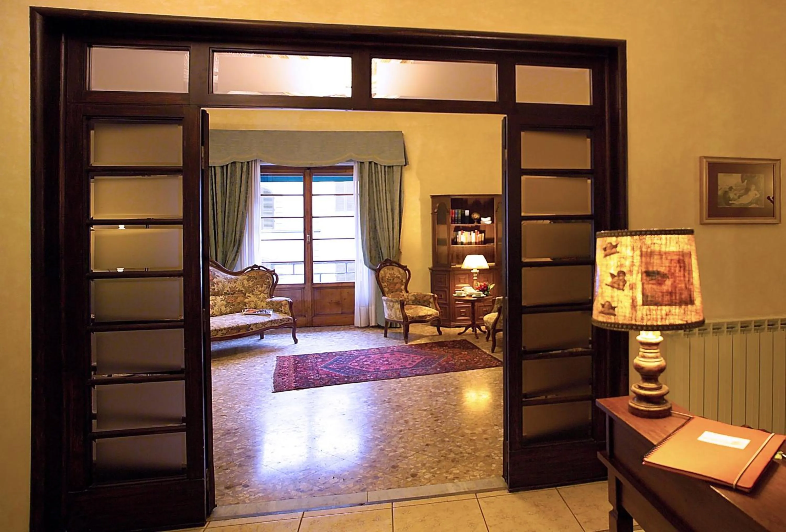 Lobby or reception in B&B Old Florence Inn
