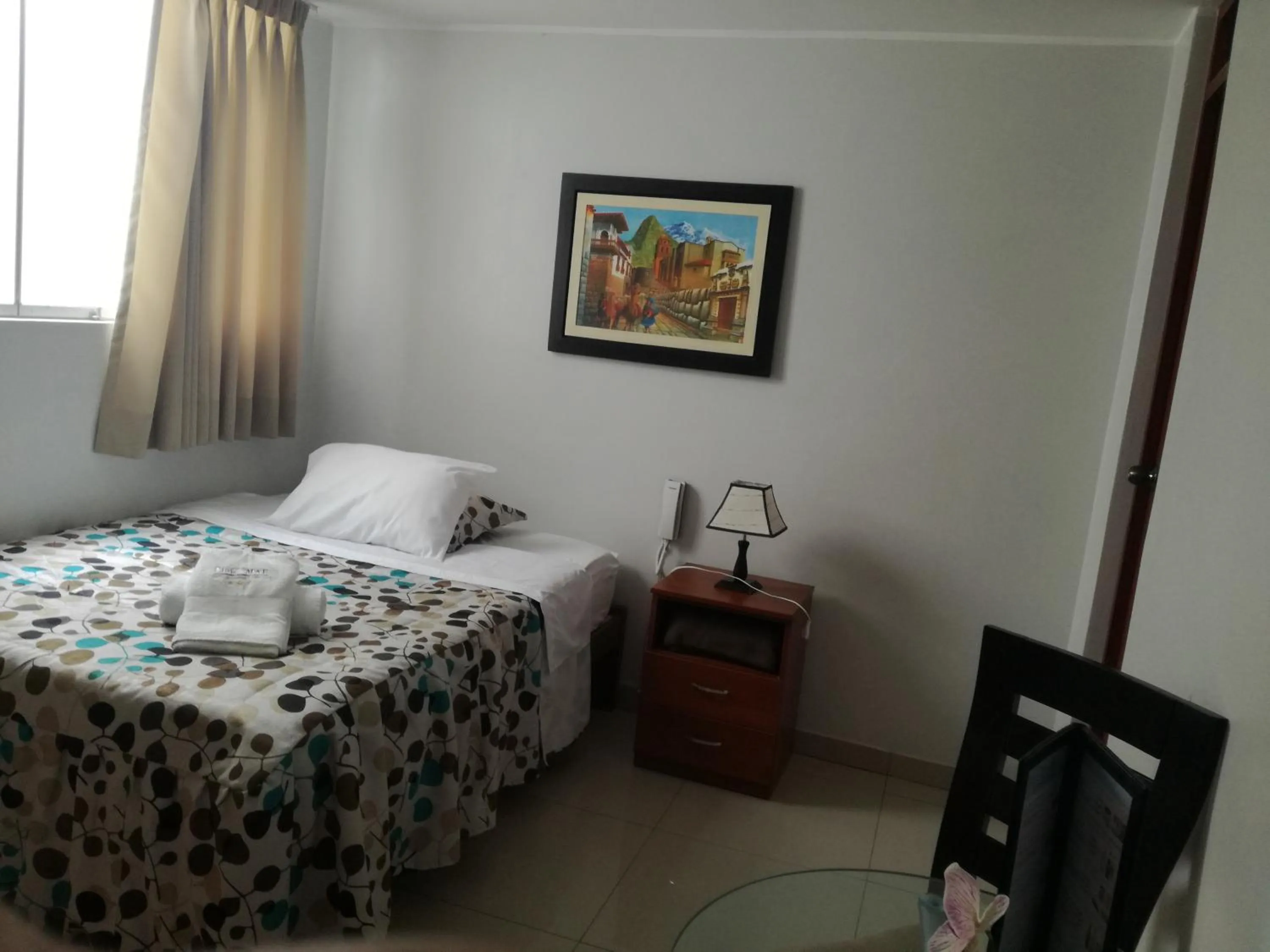 Bed in PiscoMar Peru