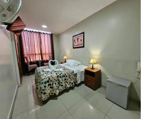 Bed in PiscoMar Peru