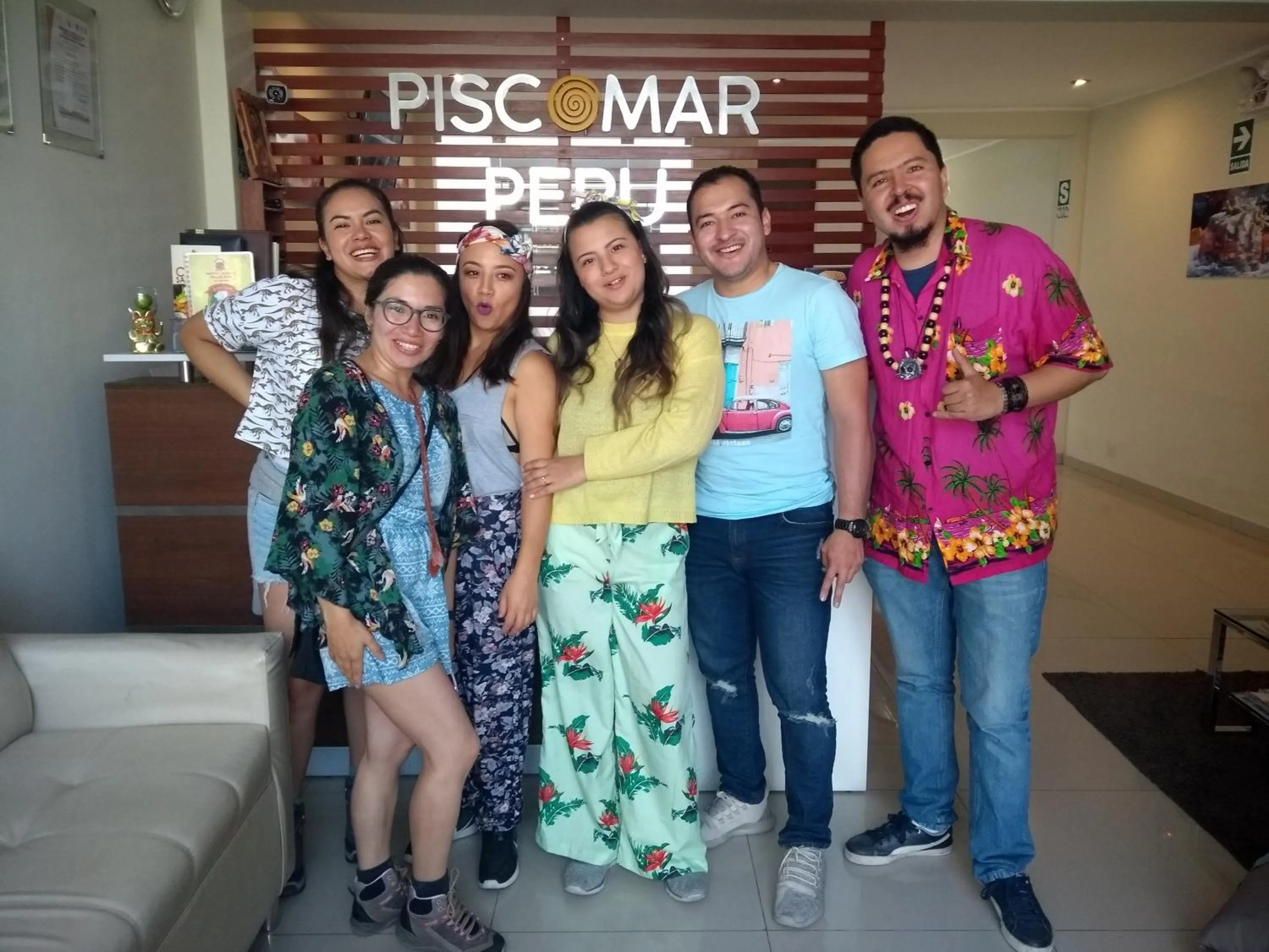 People in PiscoMar Peru