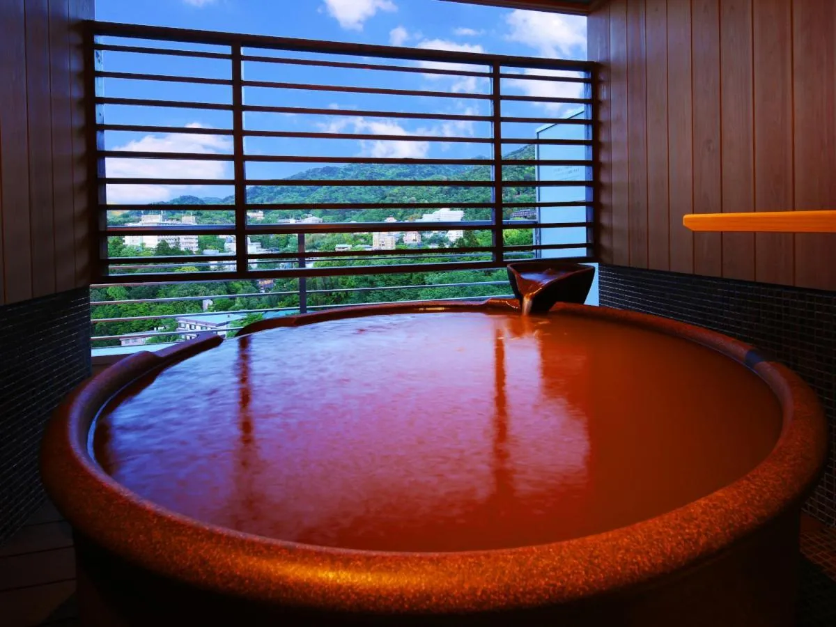 Hot Spring Bath in Arima Grand Hotel