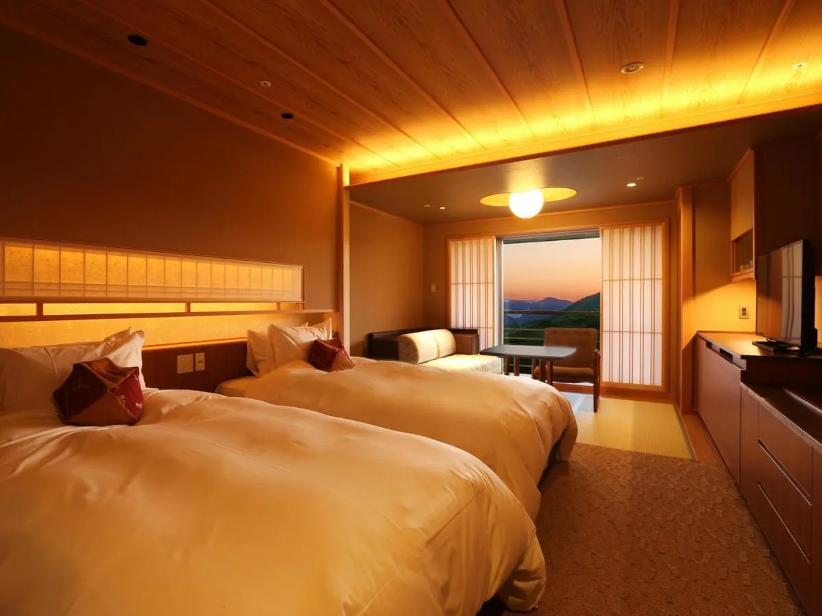 Bedroom, Bed in Arima Grand Hotel