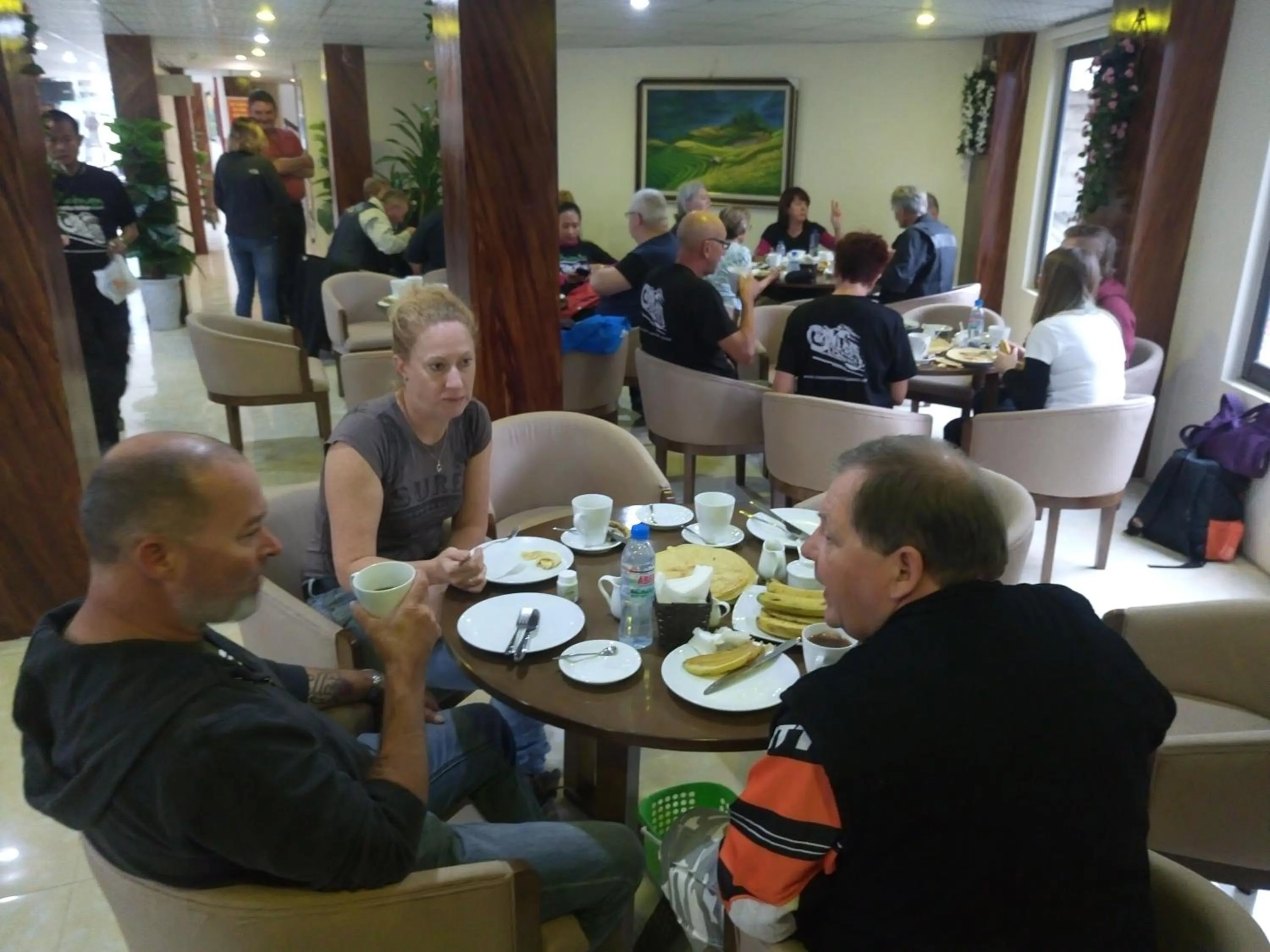 Breakfast in Hoang Ngoc Hotel