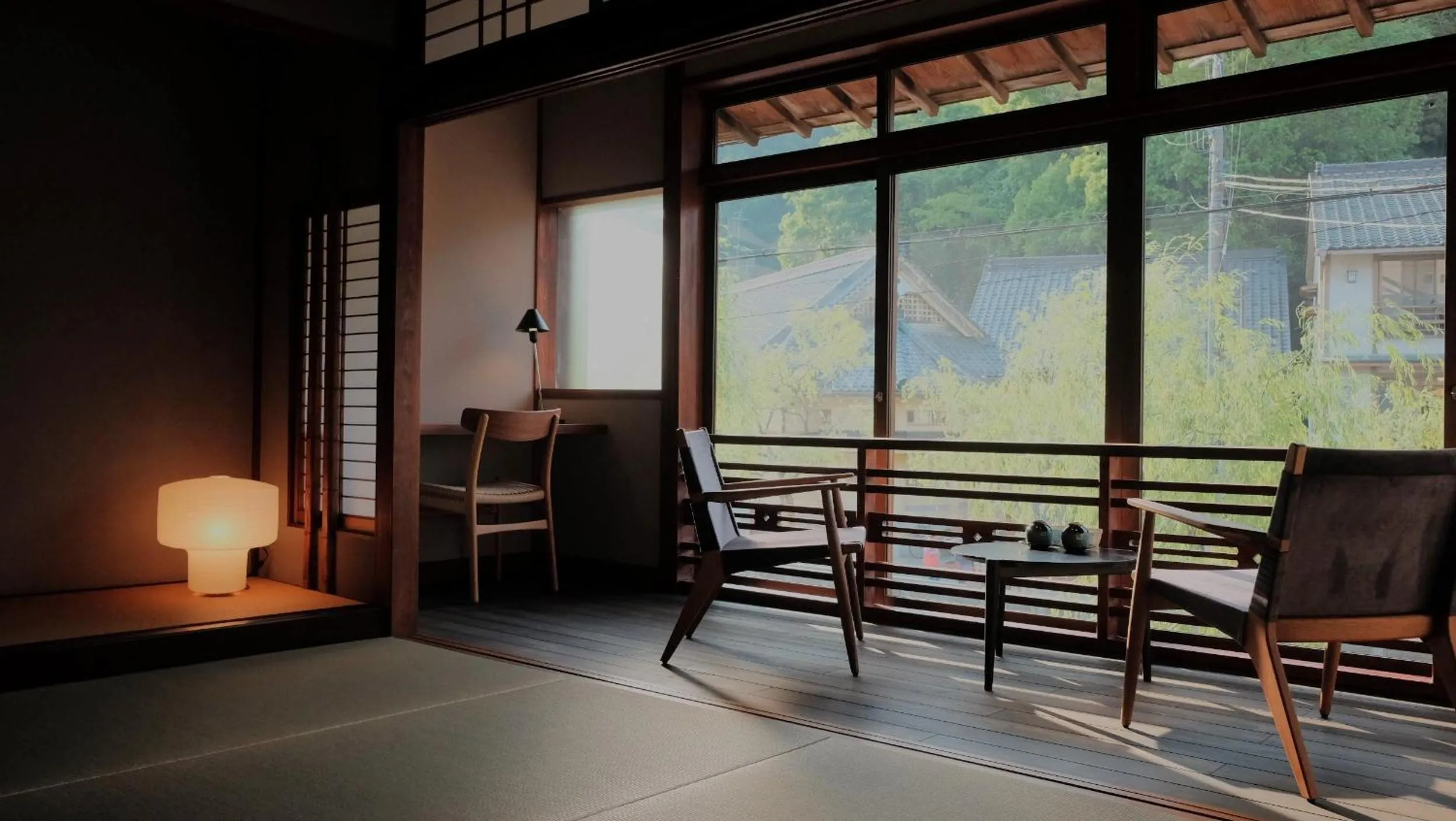 Seating area in Kobayashiya -Kinosaki Onsen-