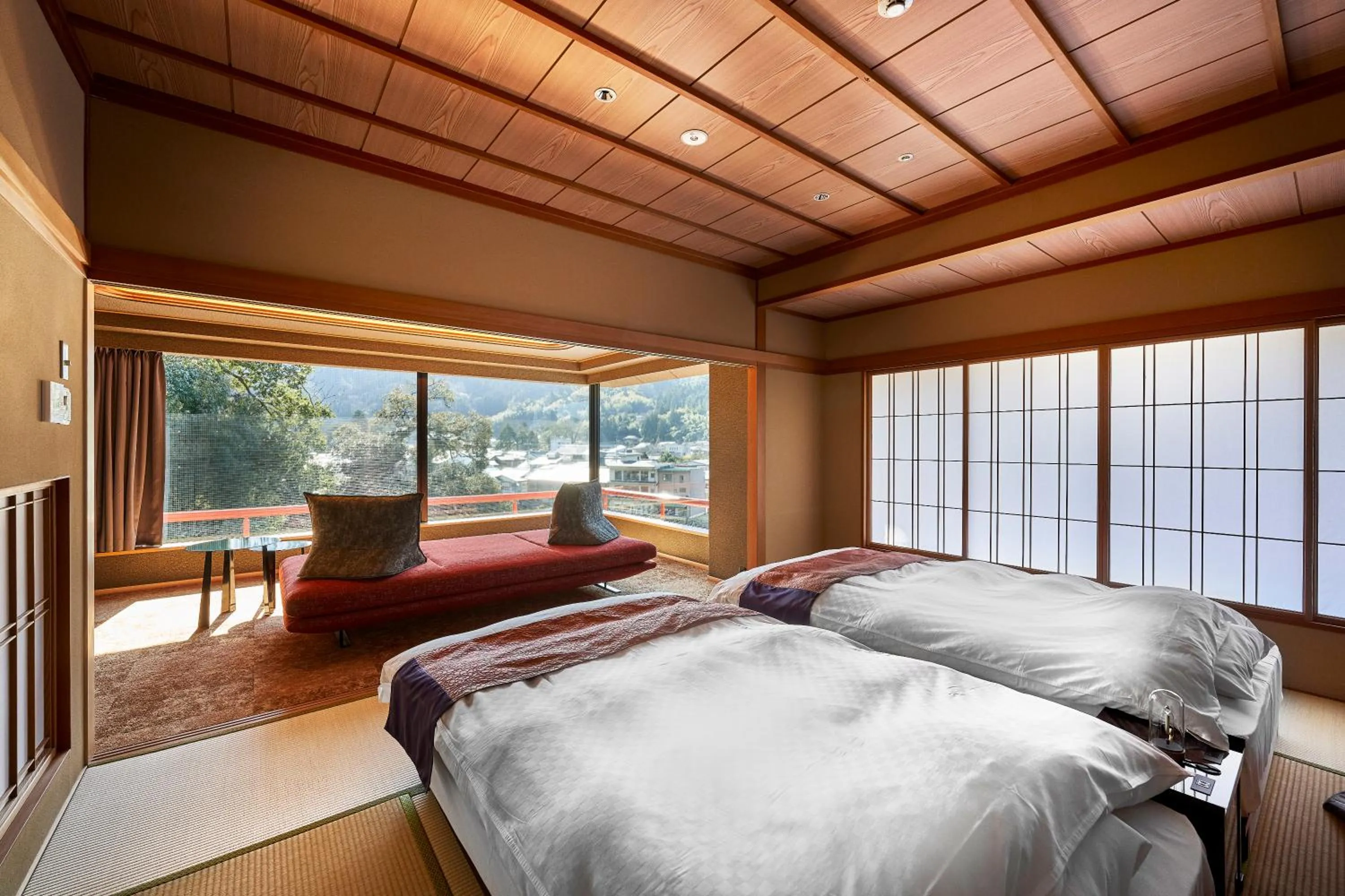 Bed in Mansuirou