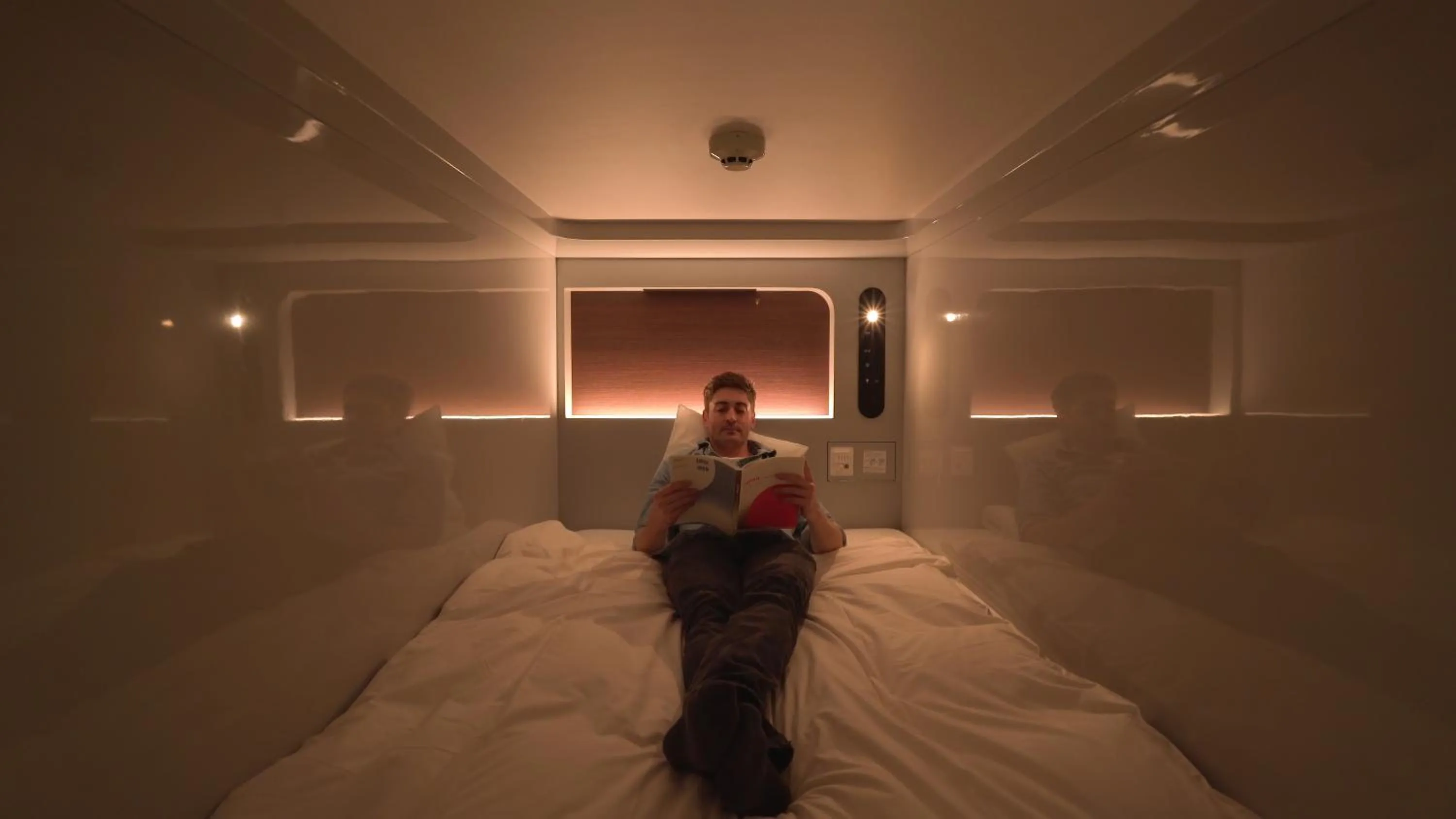 Bed in Mt.Fuji Cabin & Lounge Highland Station Inn (Capsule Hotel)