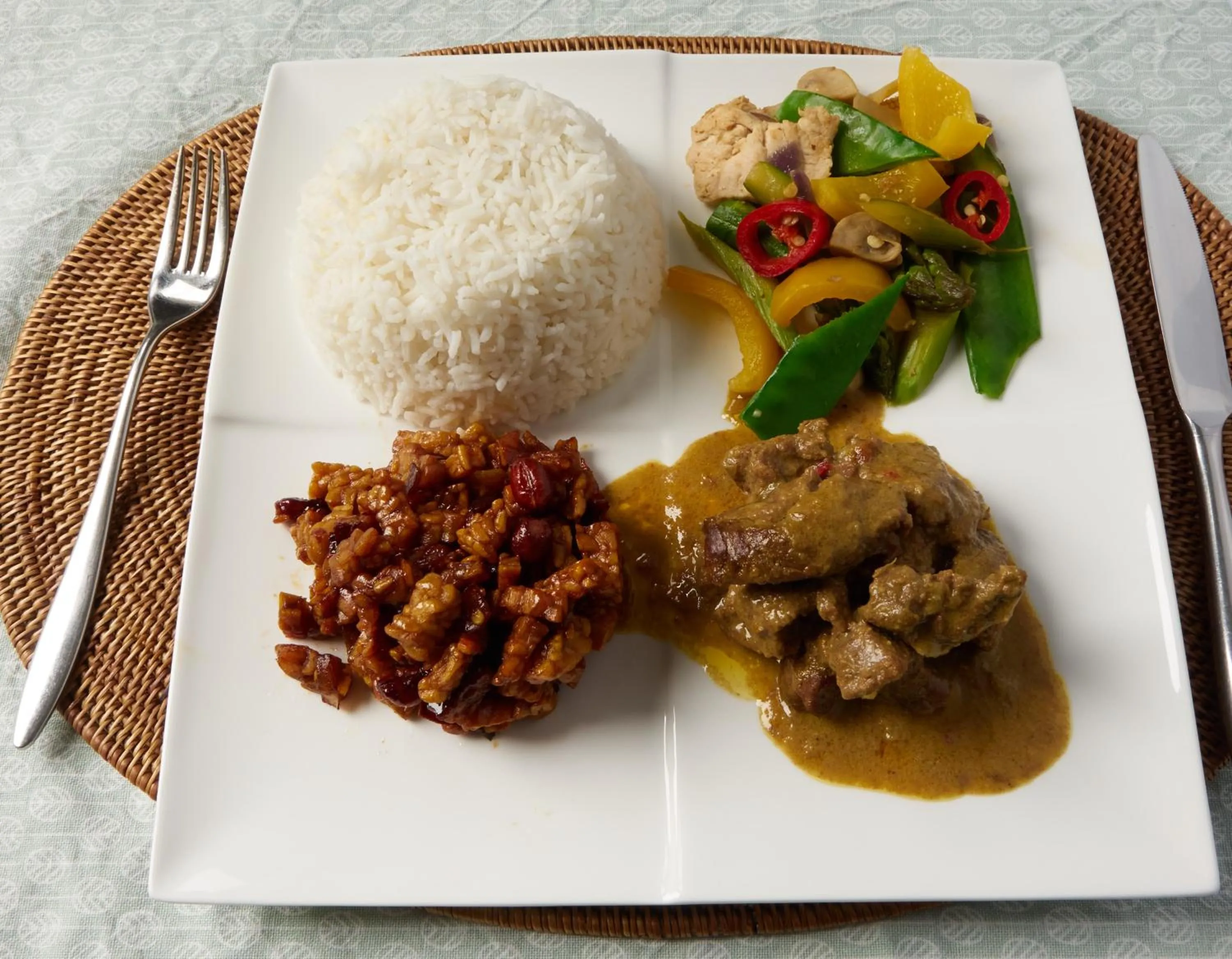 Food close-up in Bidara Cottage