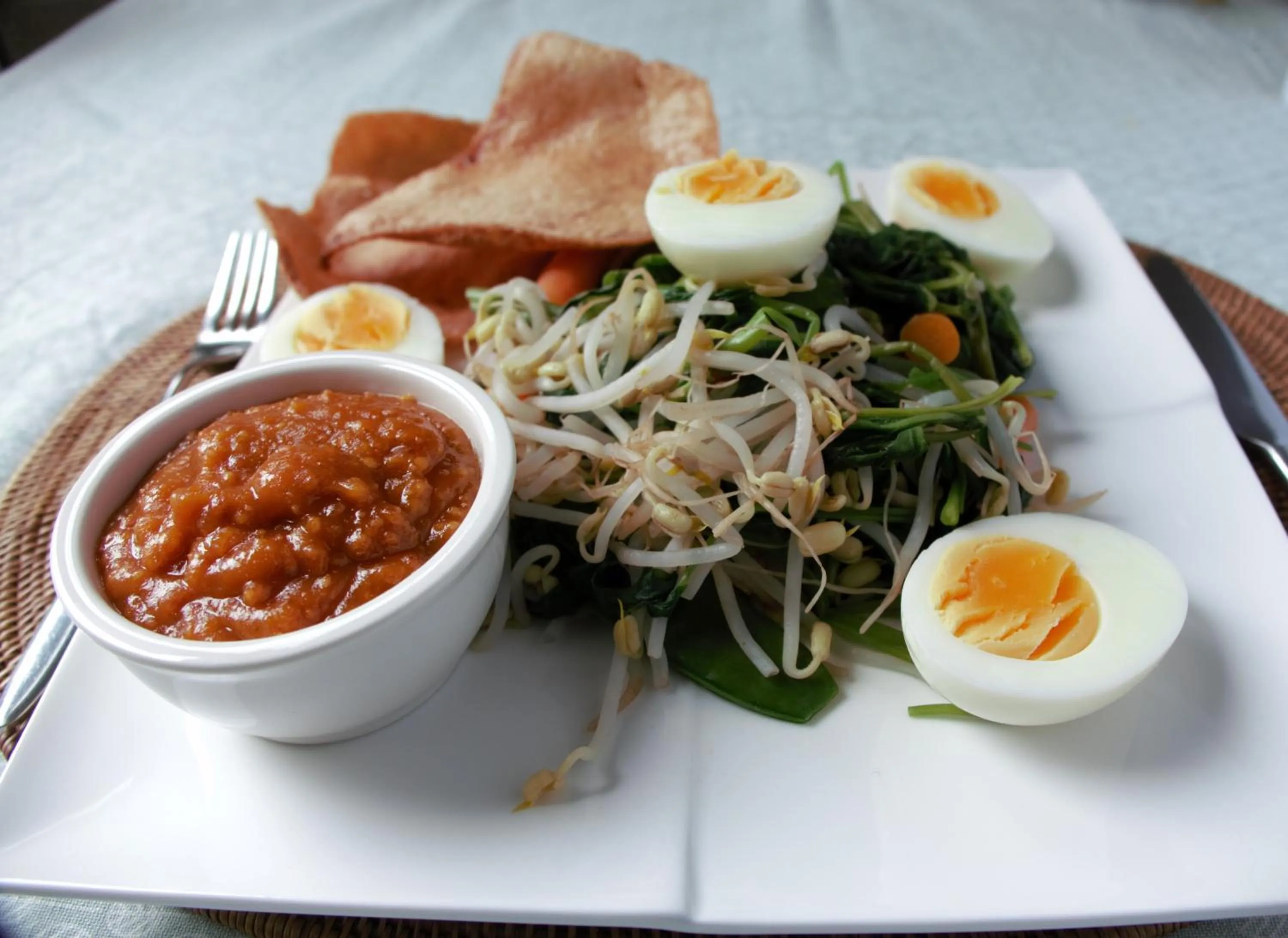 Food close-up in Bidara Cottage