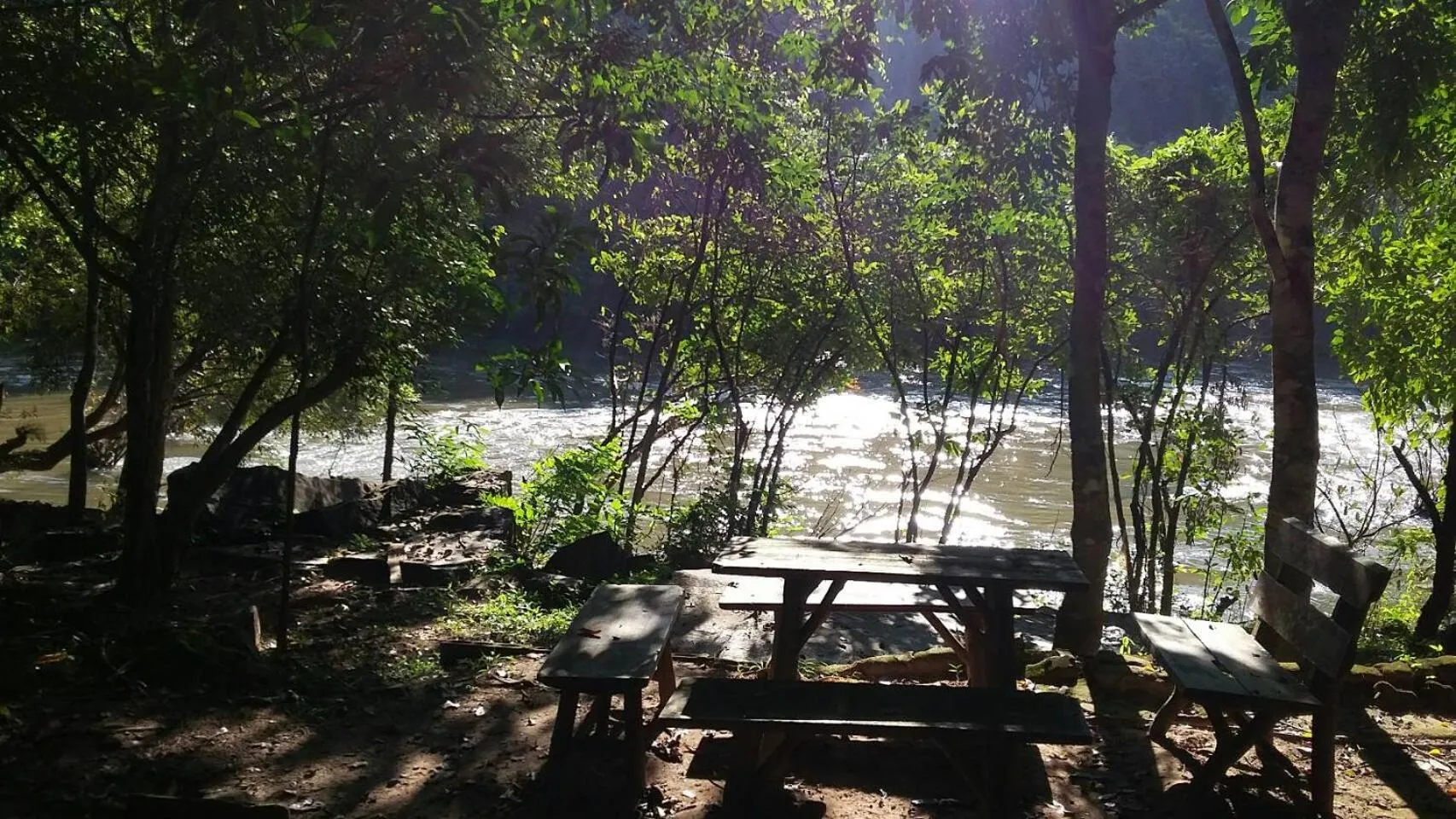 On site in Wanathara Resort