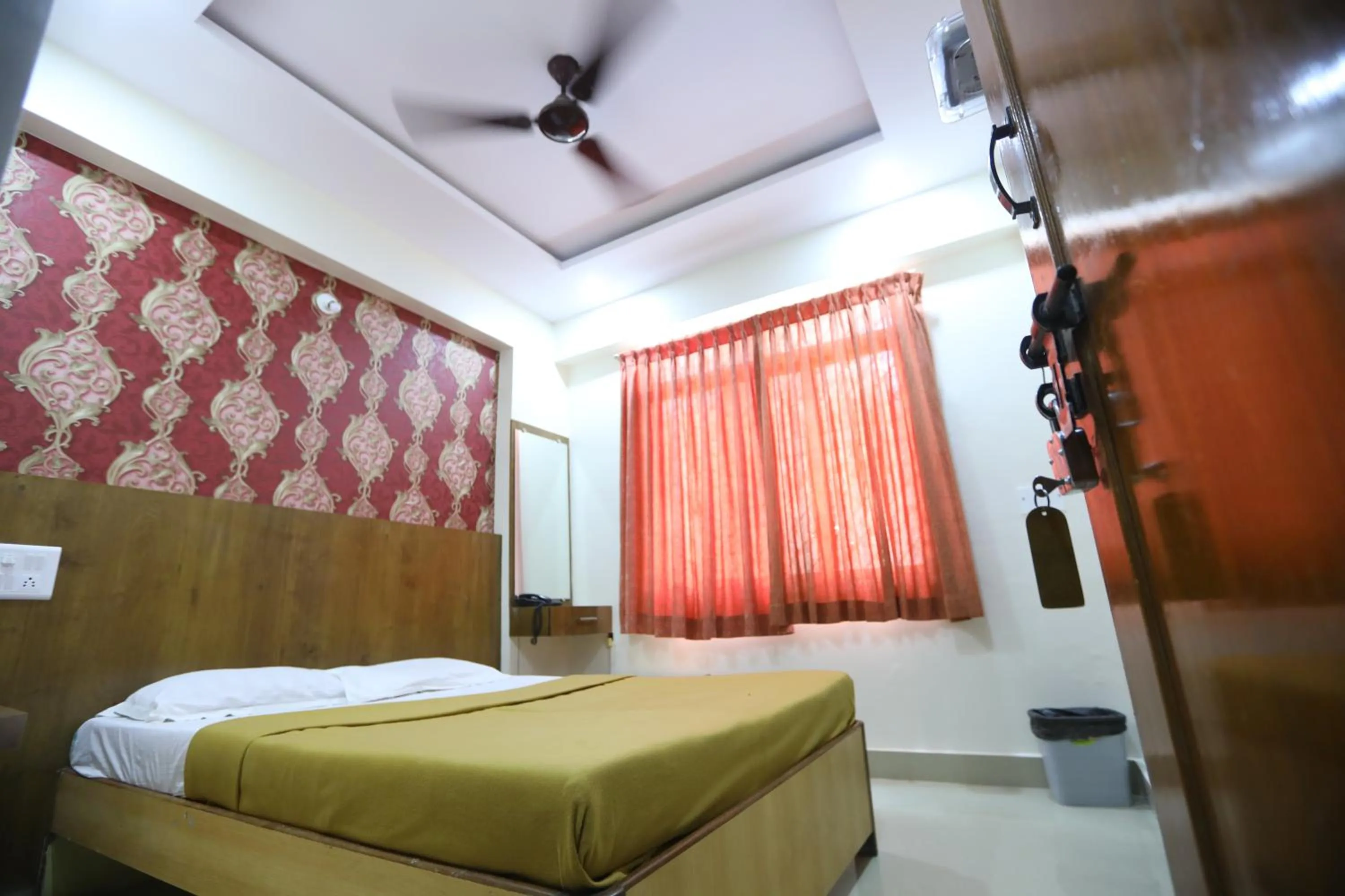 Bed in Hotel Embassy