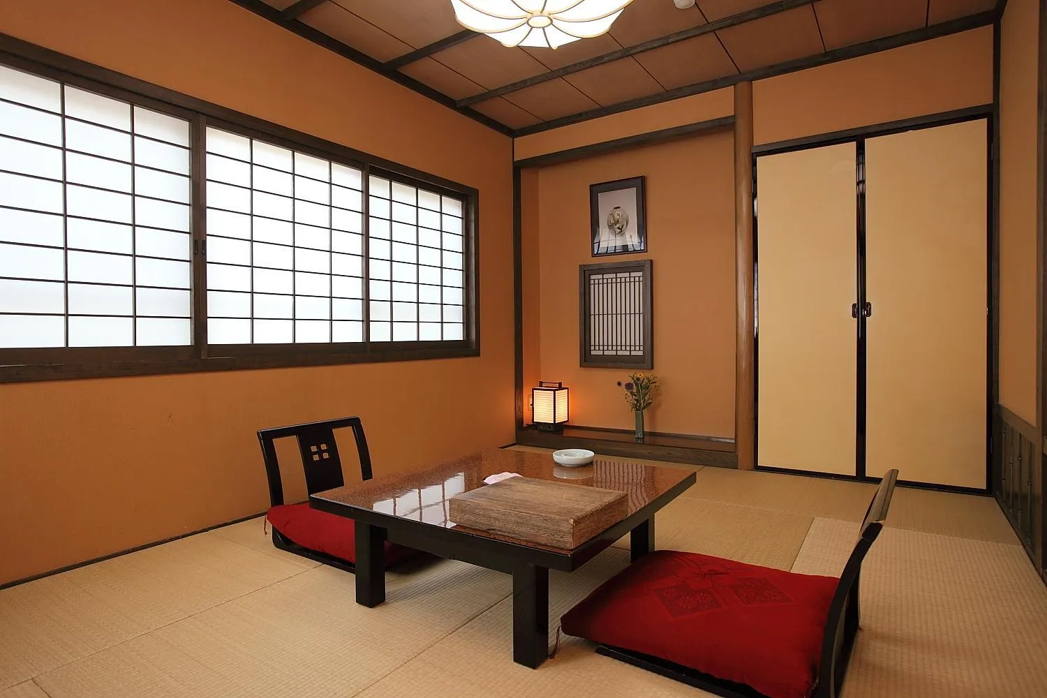 Photo of the whole room, Bed in Ryokan Yamanoyu