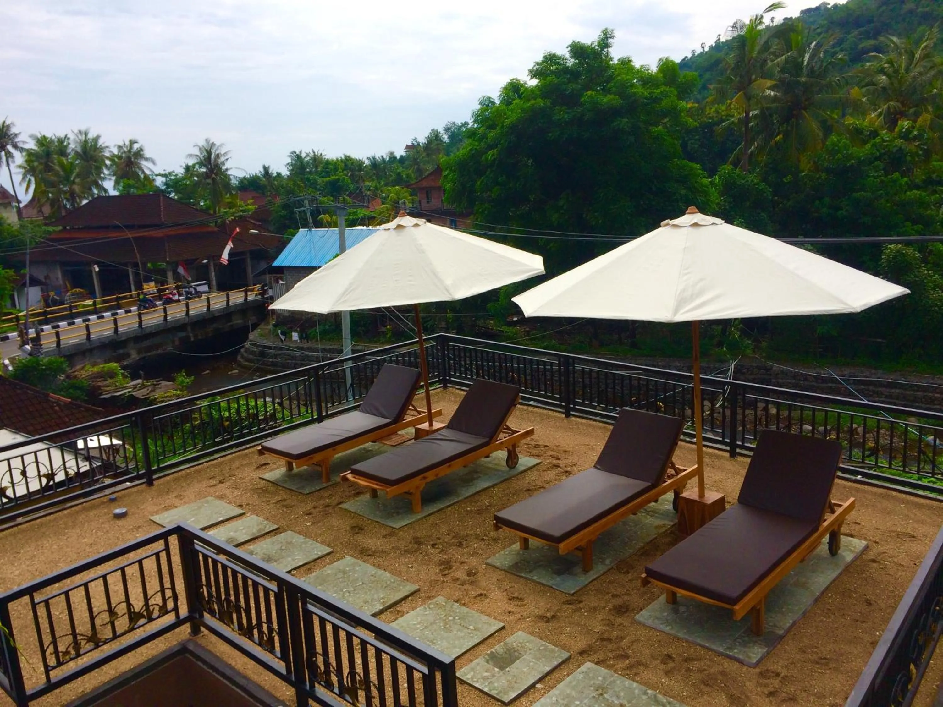 Balcony/Terrace in Amed Romance House