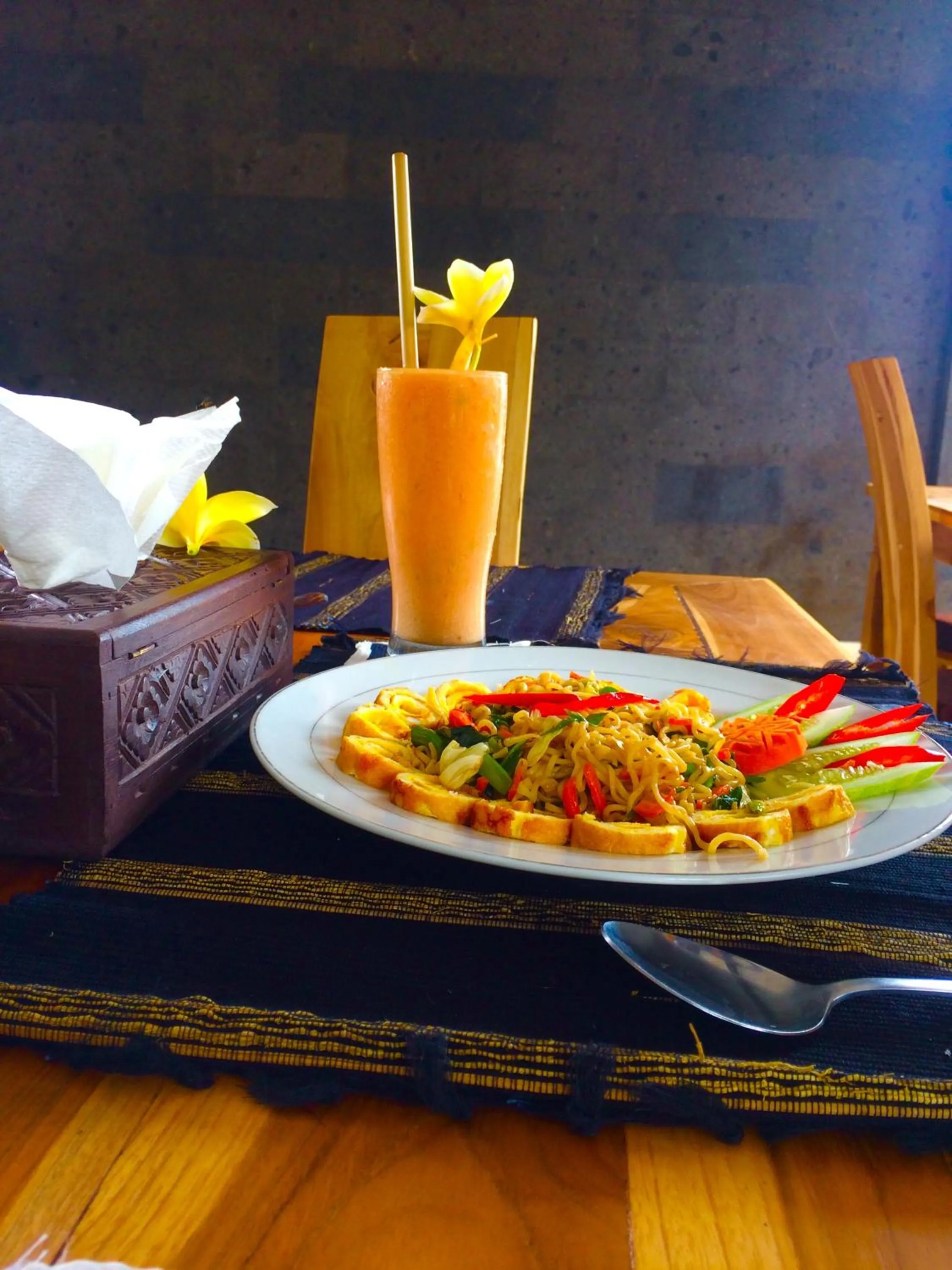 Food and drinks in Amed Romance House