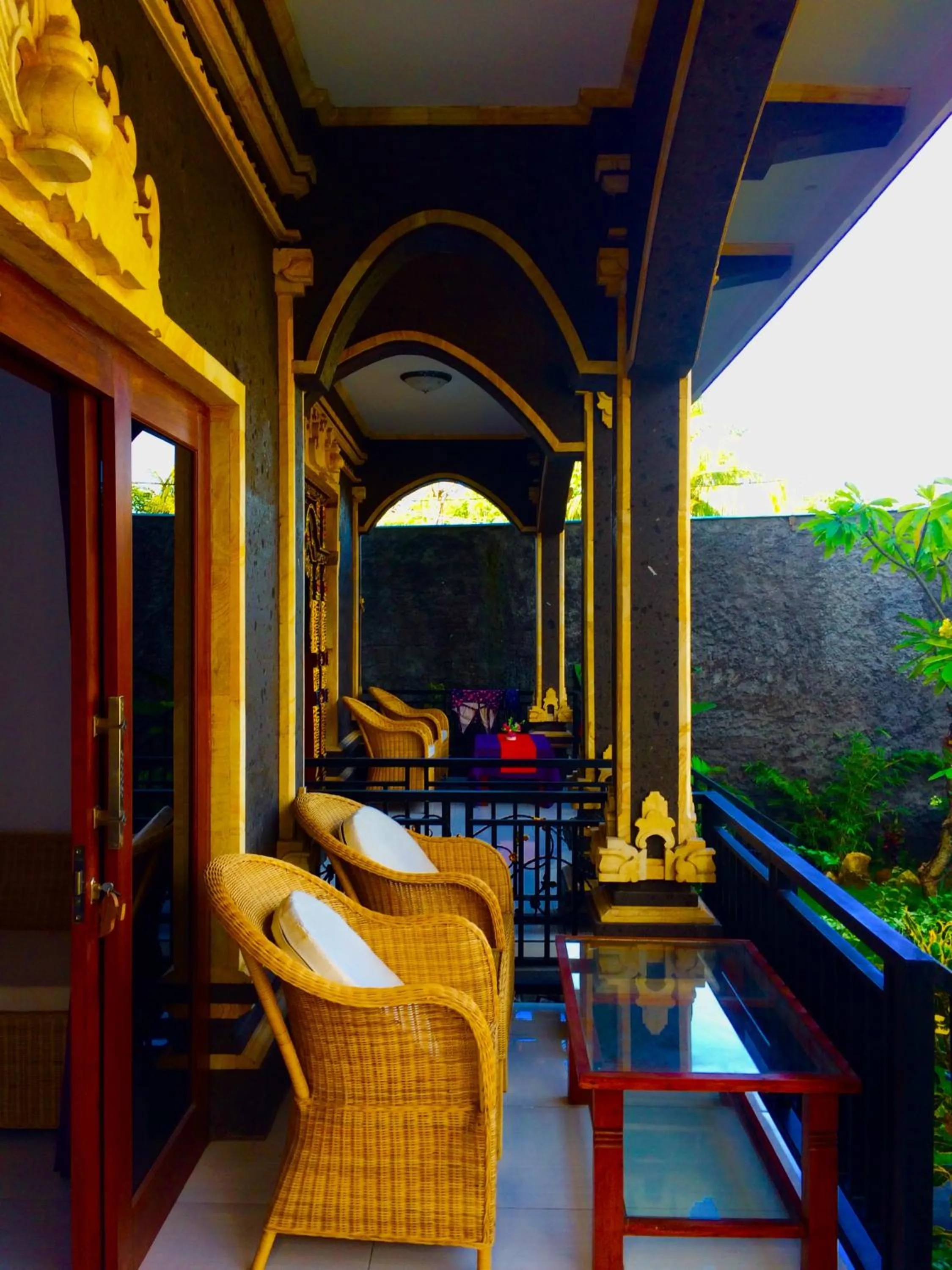 Balcony/Terrace in Amed Romance House