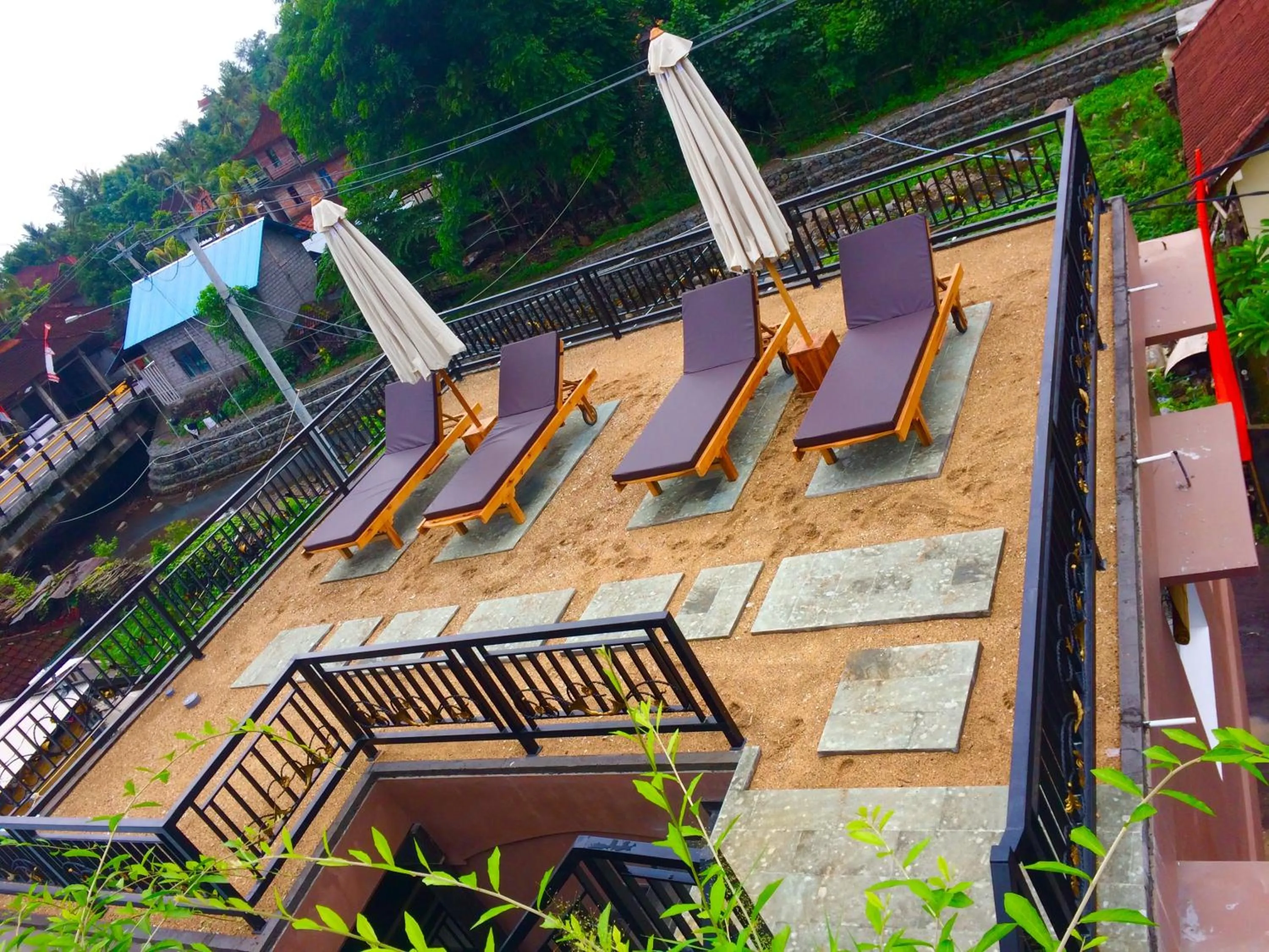 Balcony/Terrace in Amed Romance House