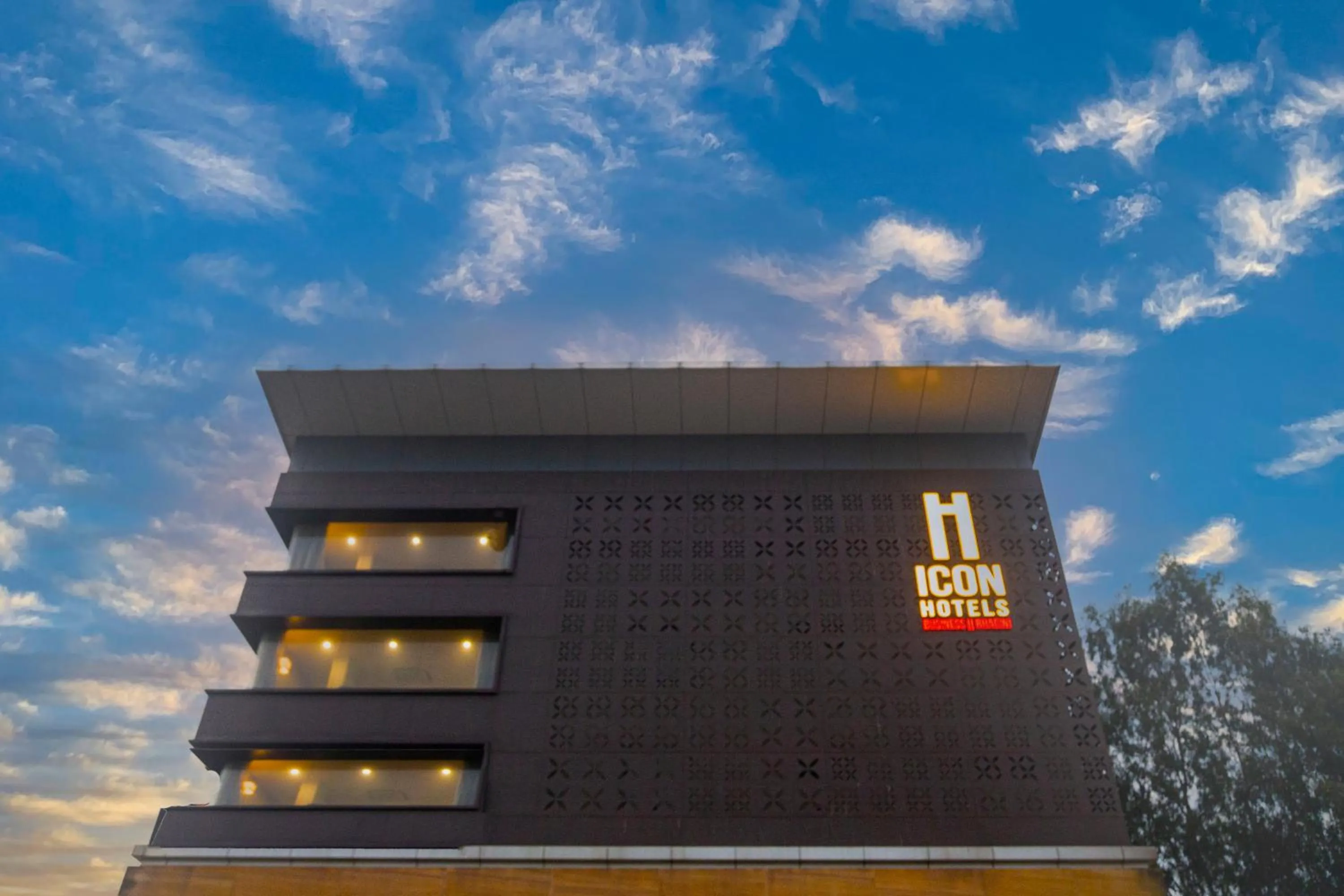 Property building in Icon Business Hotel by Bhagini