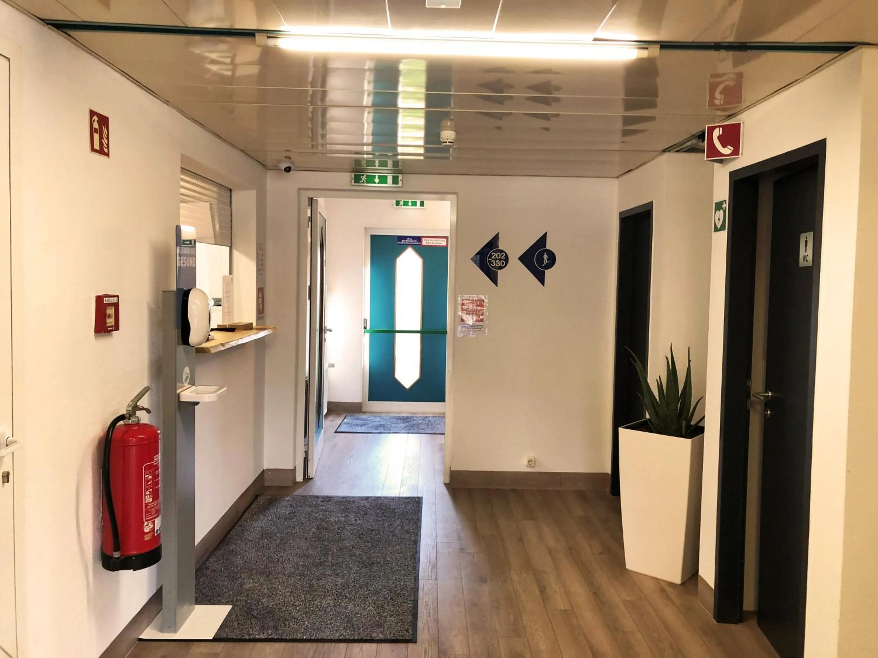 Lobby or reception in Hotel K1 Nohra - bei Weimar