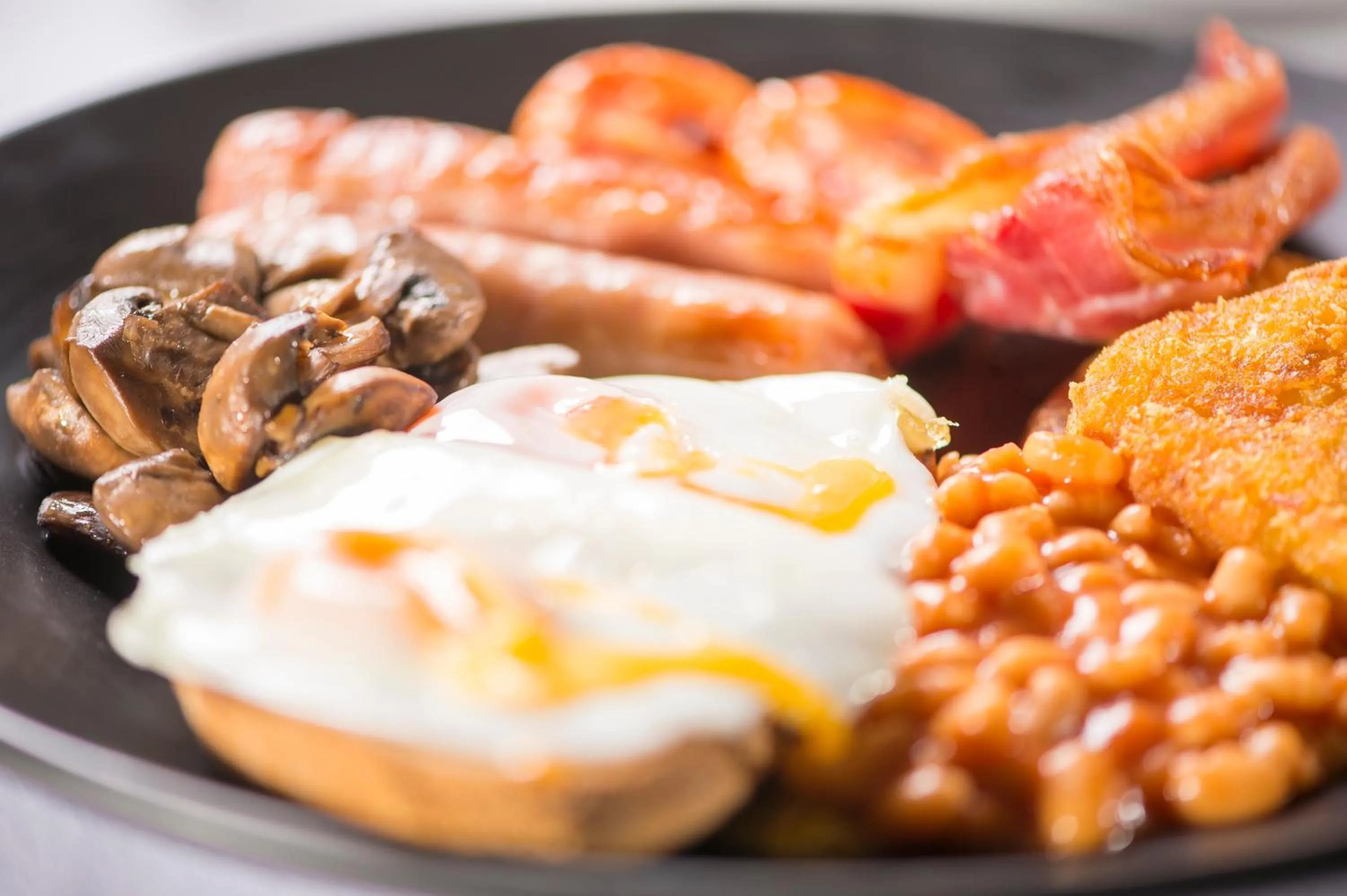 English/Irish breakfast in Burleigh Court Hotel and Leisure