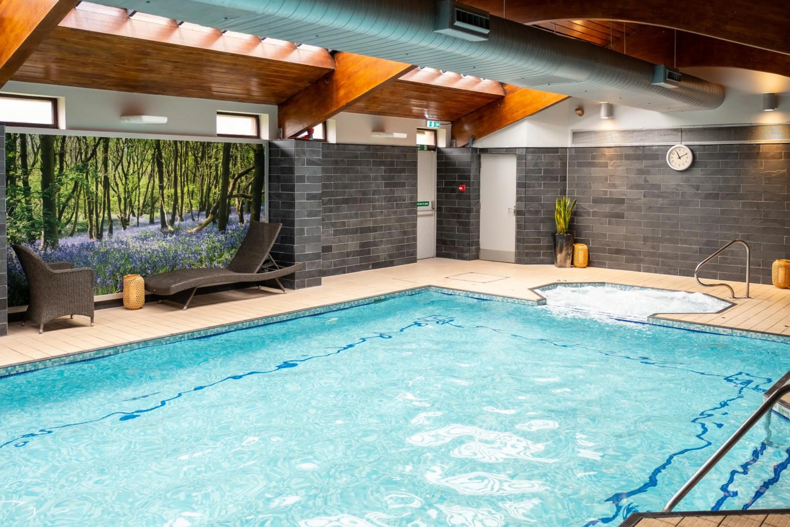 Swimming pool in Burleigh Court Hotel and Leisure