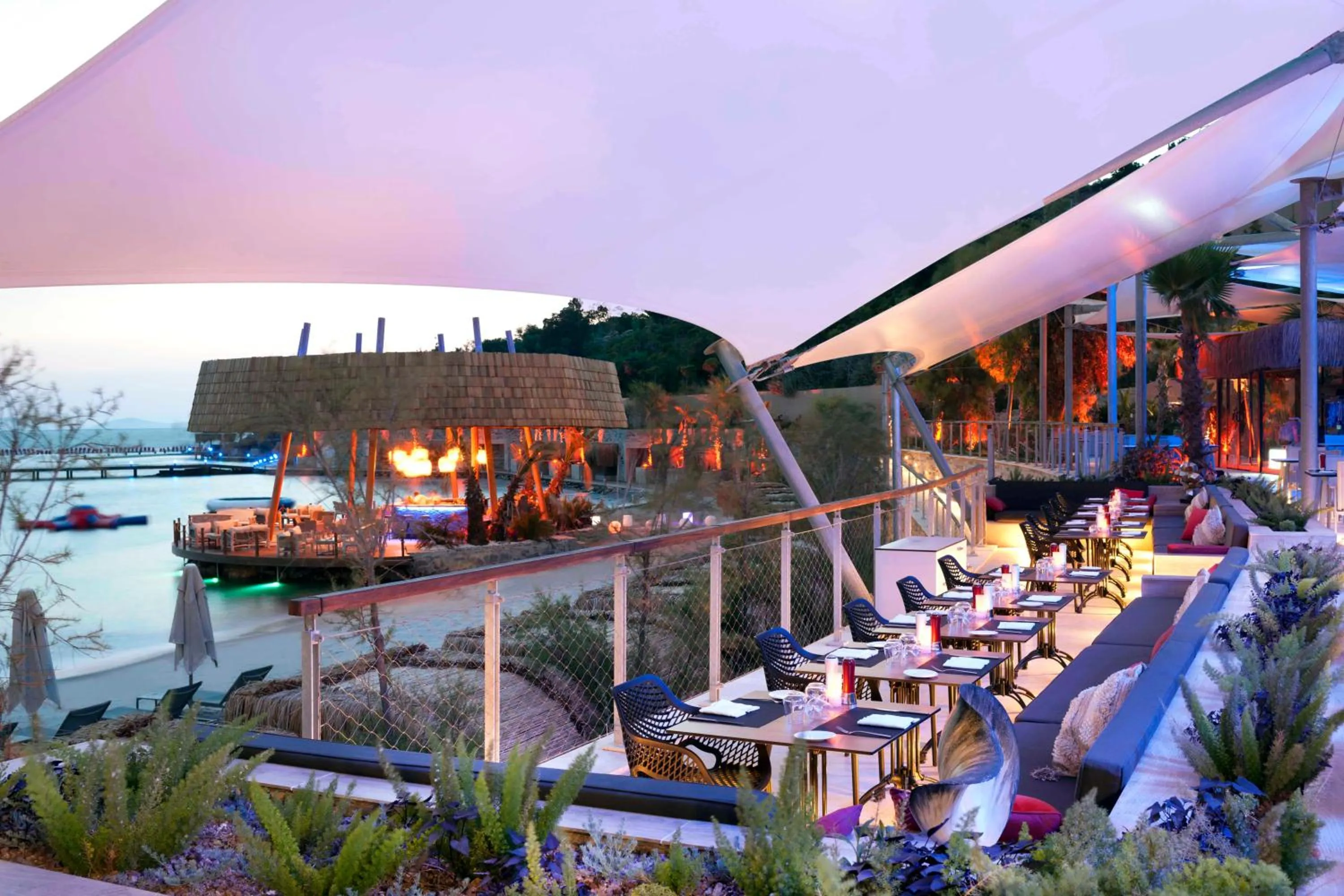 Restaurant/places to eat in Le Meridien Bodrum Beach Resort
