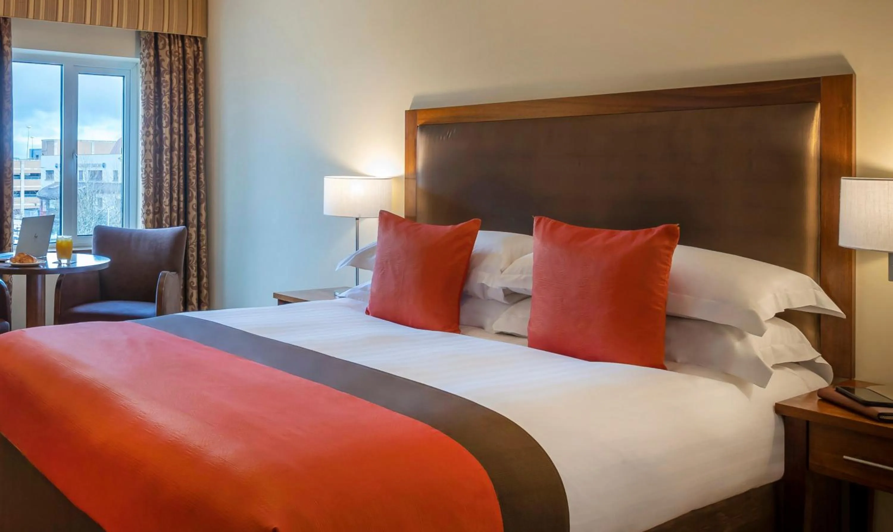 Bed in Temple Gate Hotel