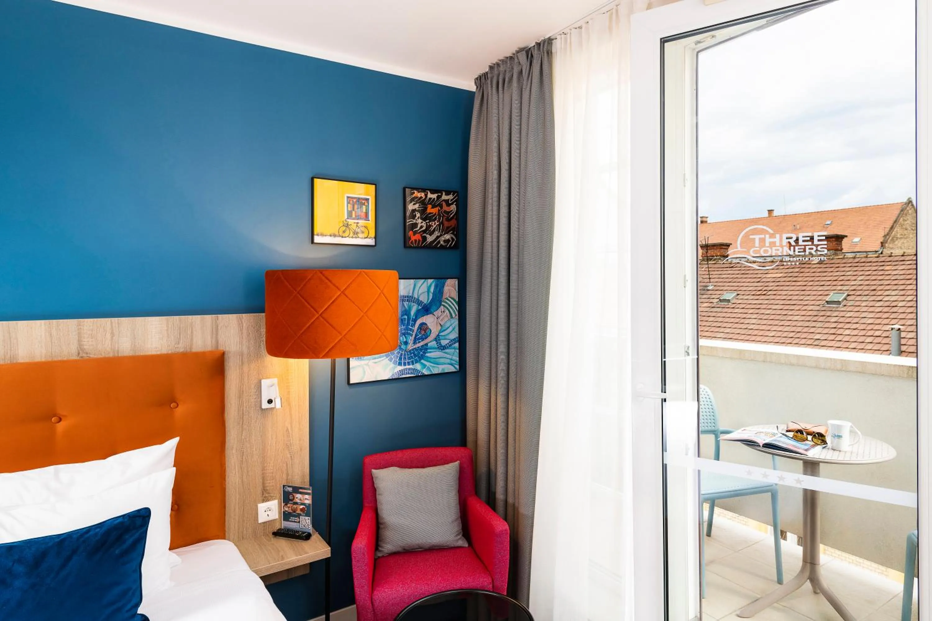 Bed in Three Corners Lifestyle Hotel