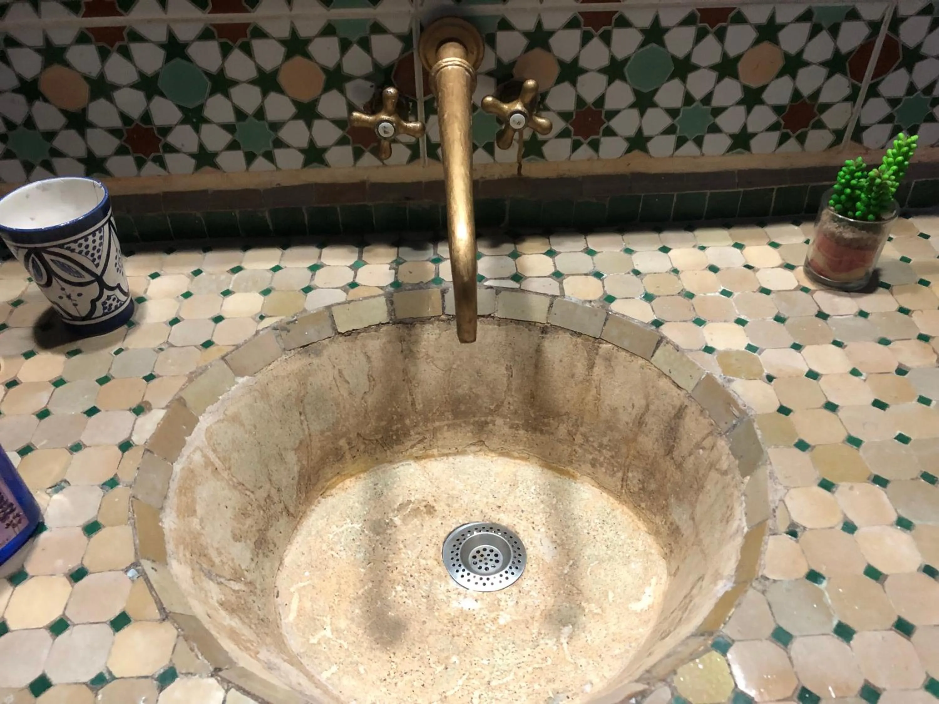 Bathroom in Riad Gloria