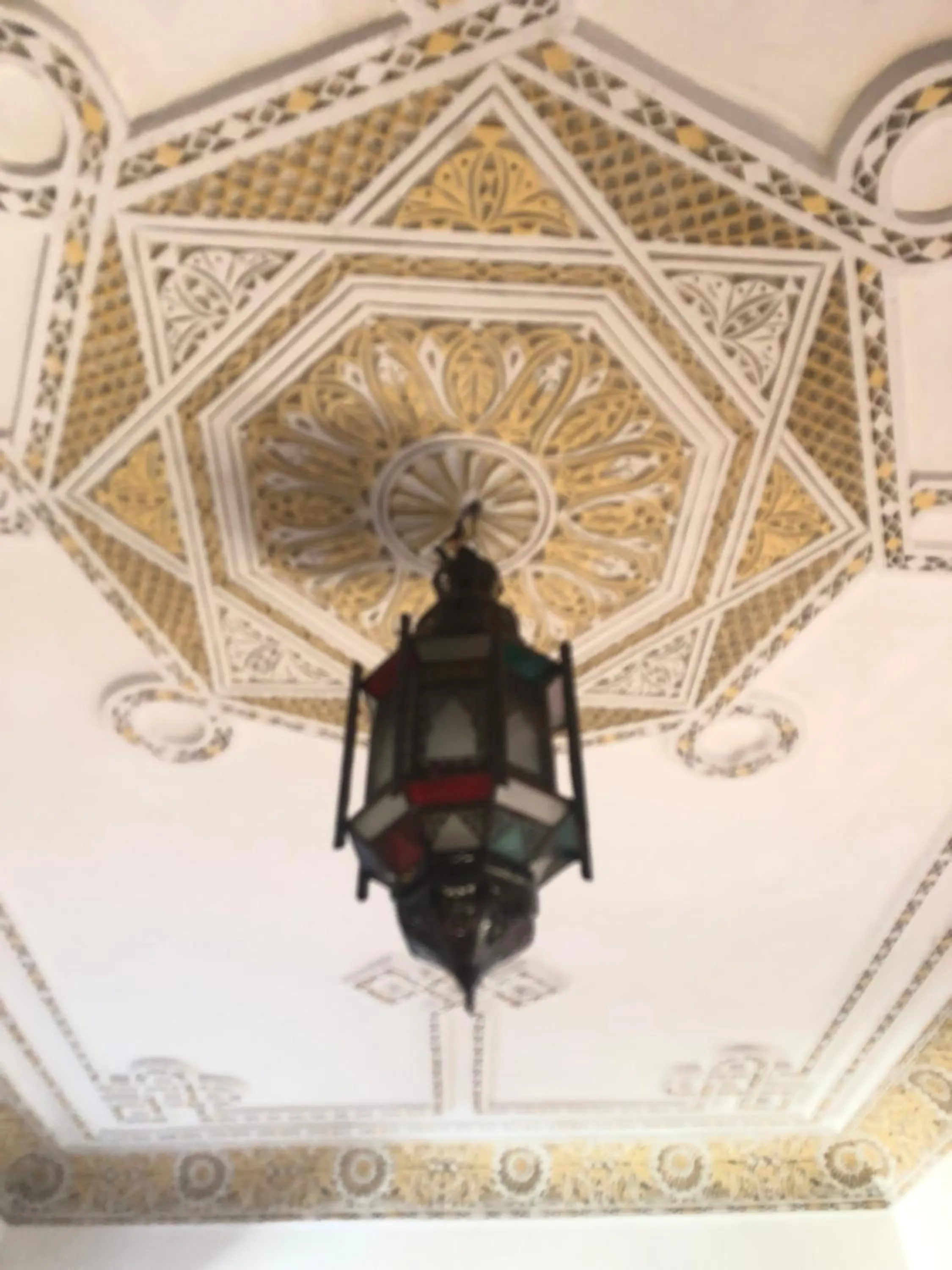 Decorative detail in Riad Gloria